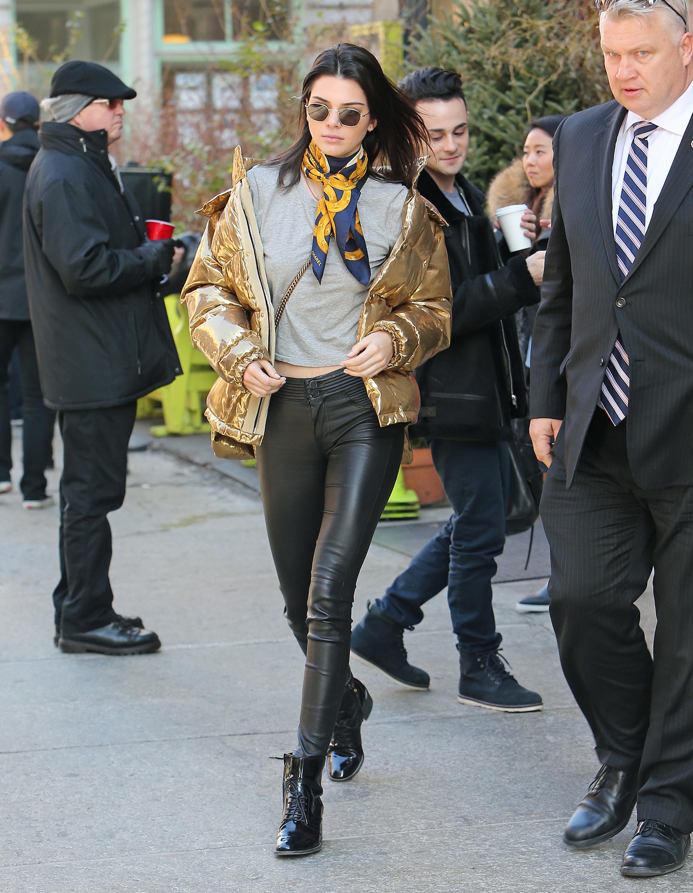 Kendall Jenner and Hailey Baldwin out and about in NYC