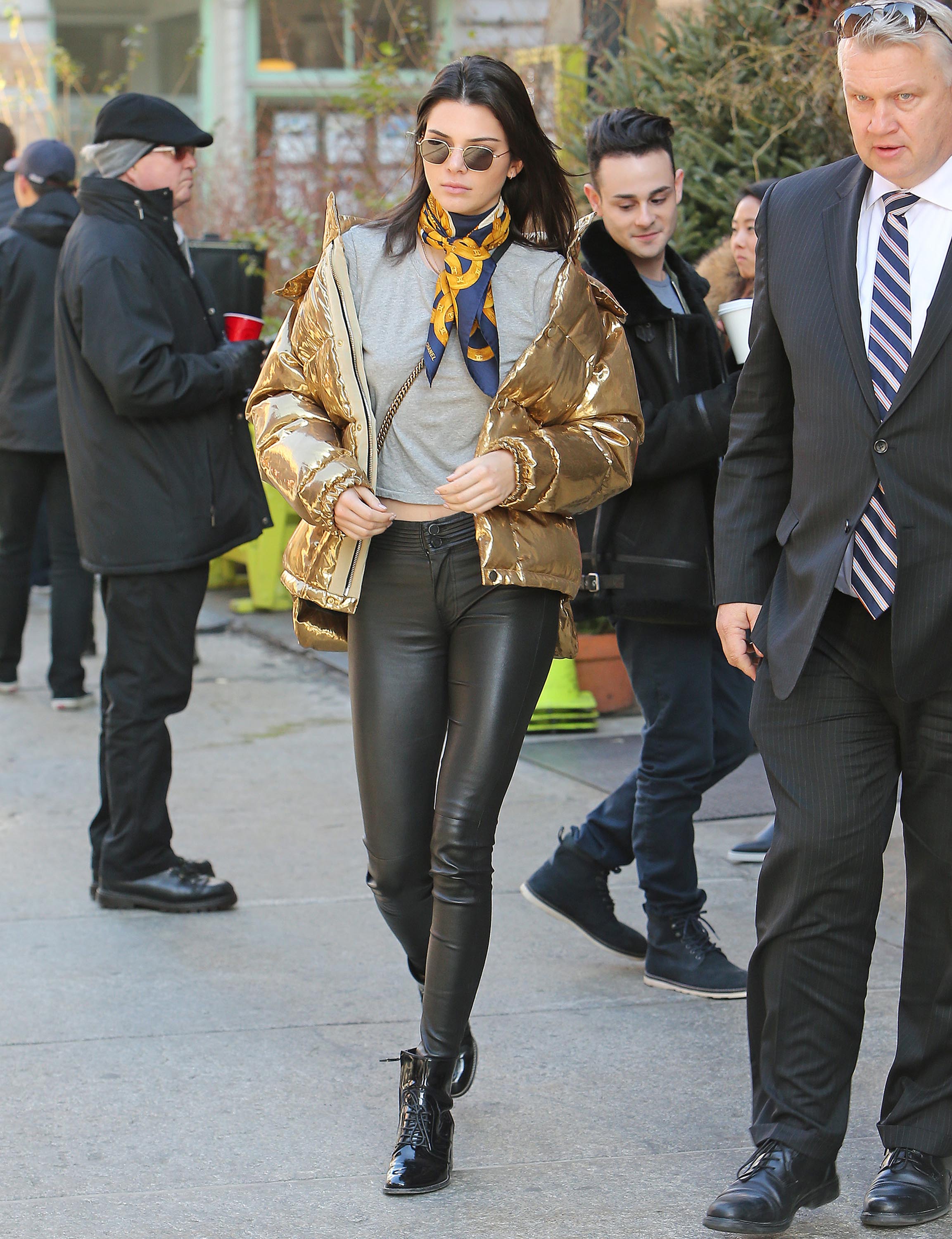 Kendall Jenner and Hailey Baldwin out and about in NYC