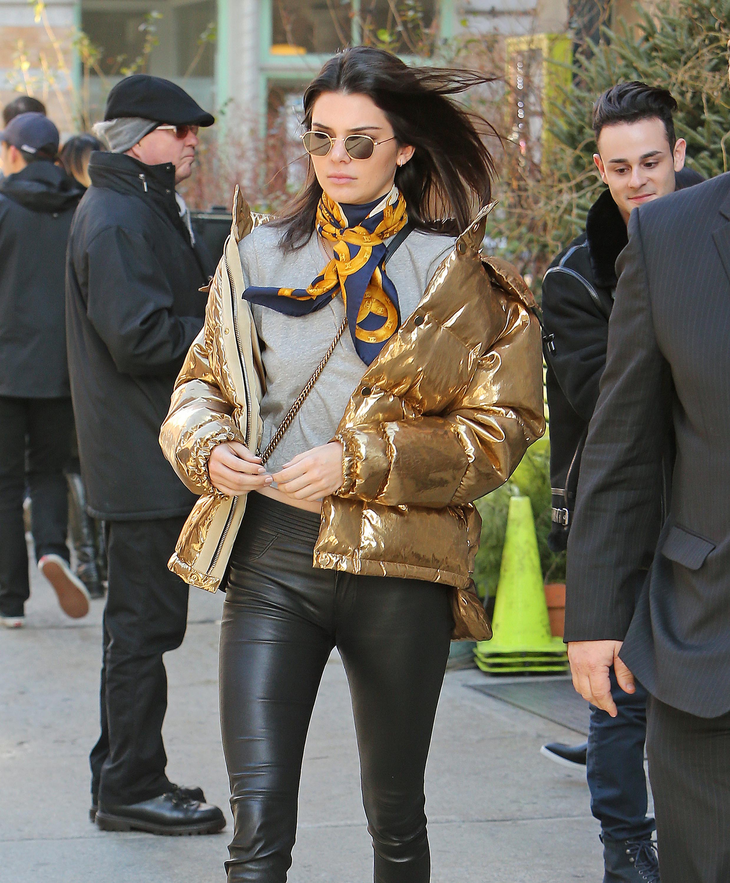 Kendall Jenner and Hailey Baldwin out and about in NYC