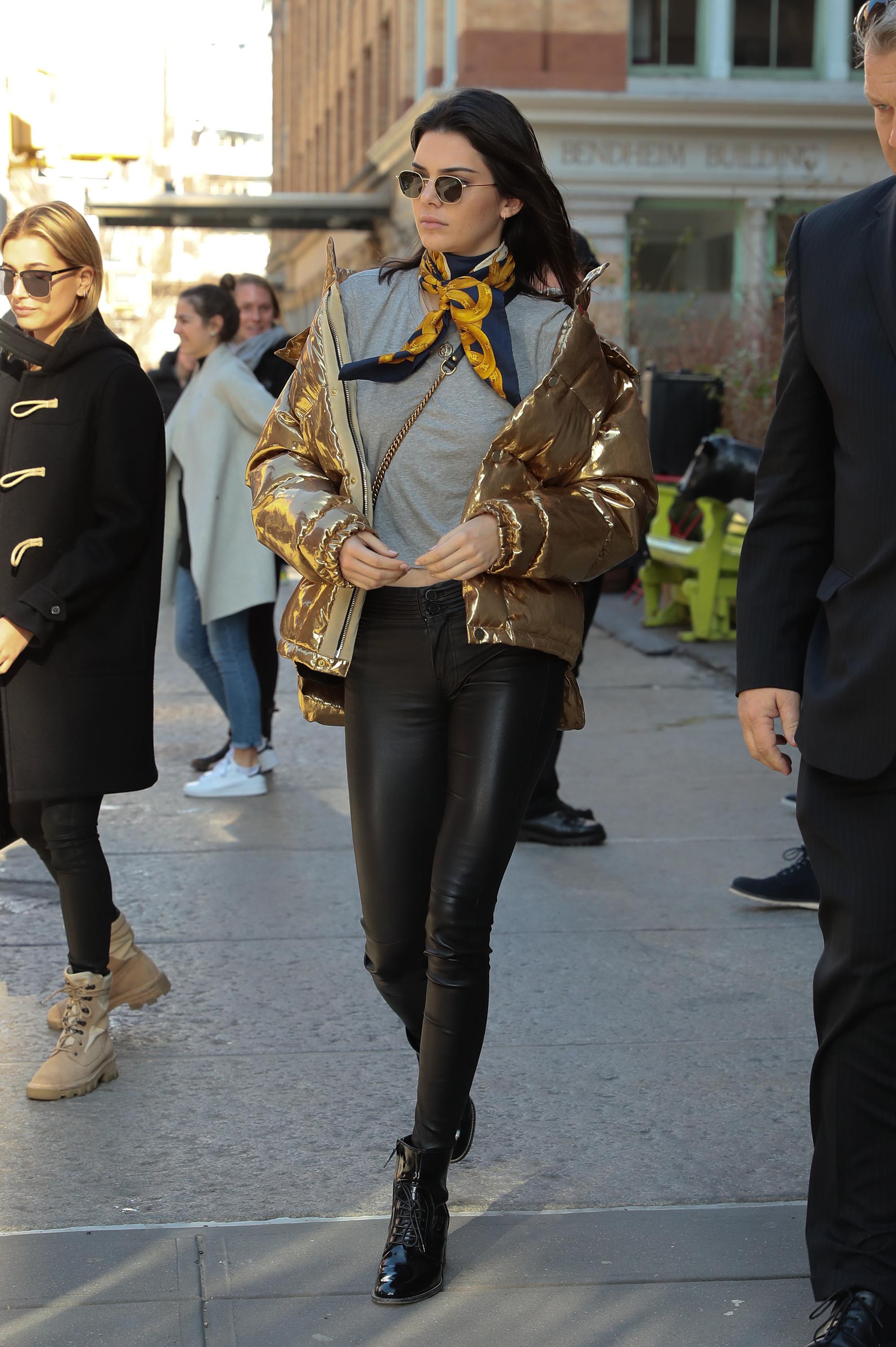 Kendall Jenner and Hailey Baldwin out and about in NYC