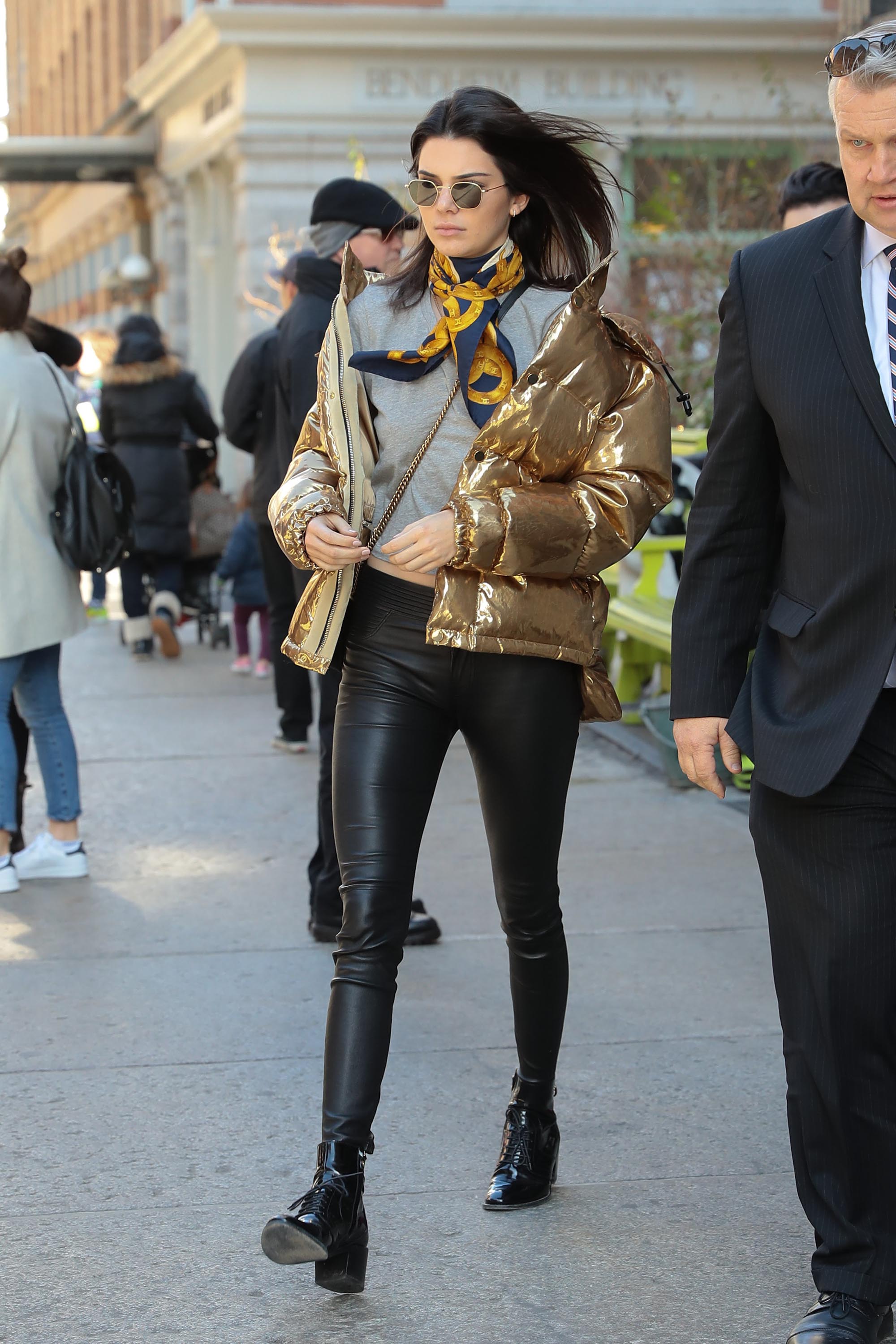 Kendall Jenner and Hailey Baldwin out and about in NYC