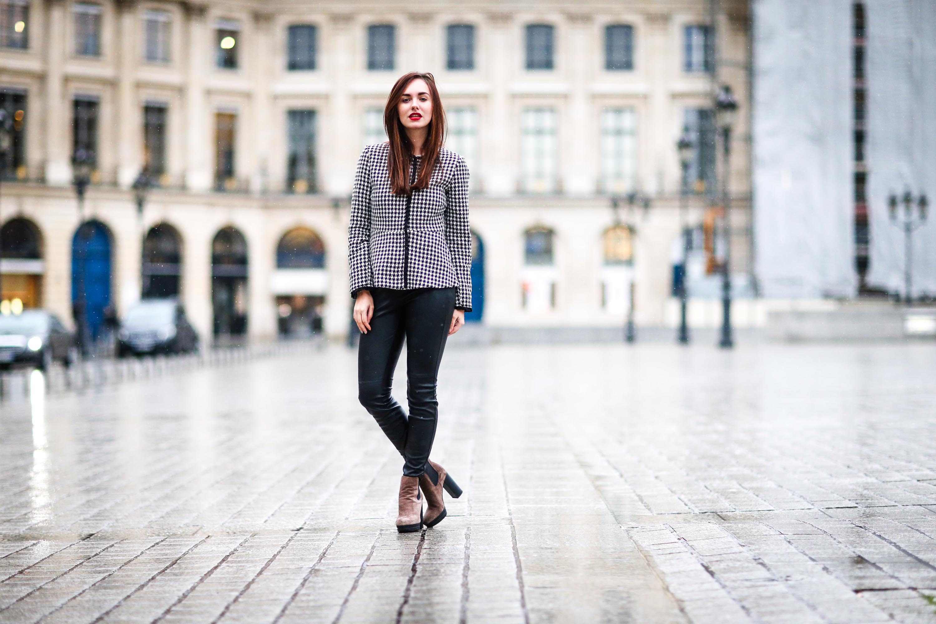 Ophelie Duvillard street style in Paris