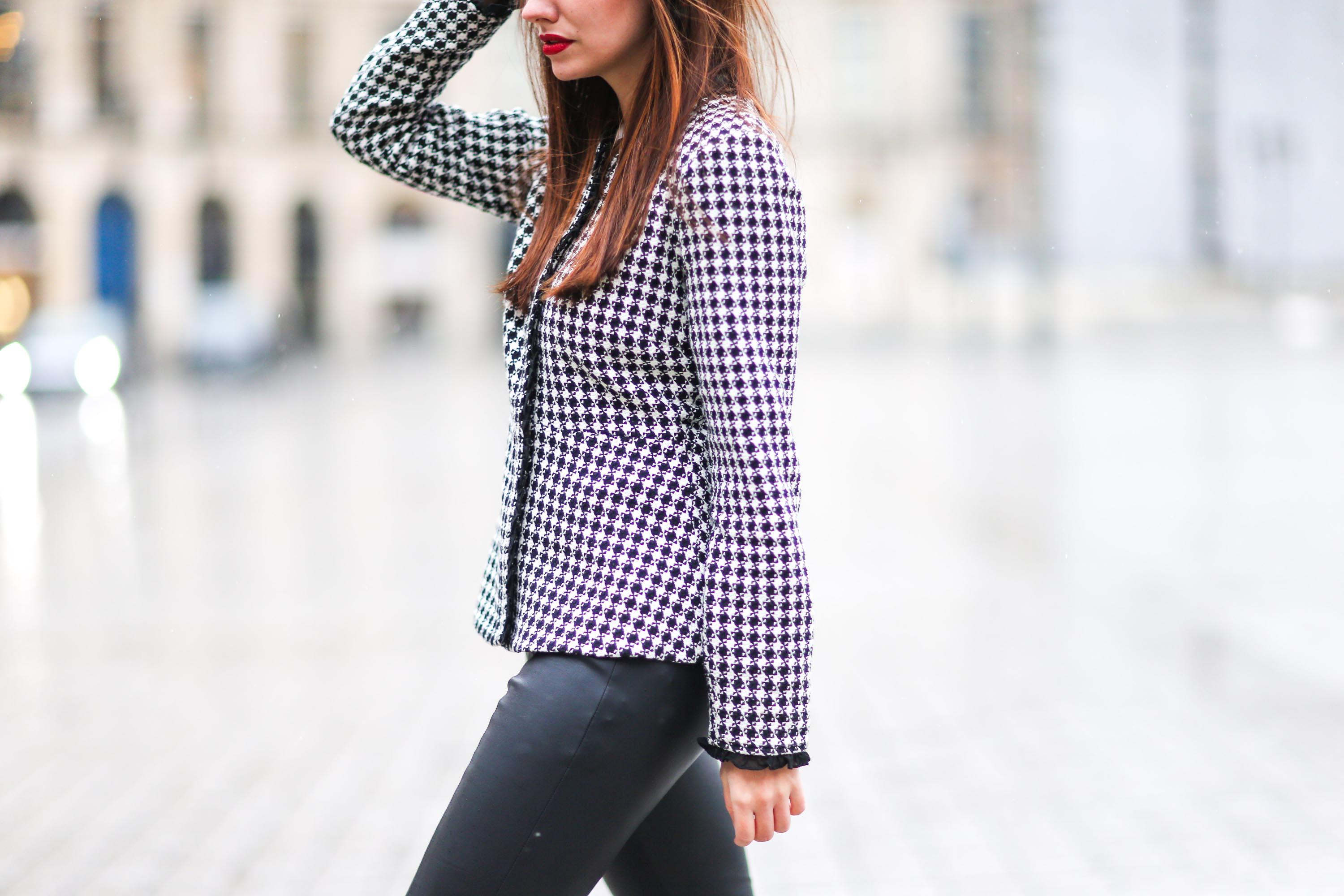 Ophelie Duvillard street style in Paris