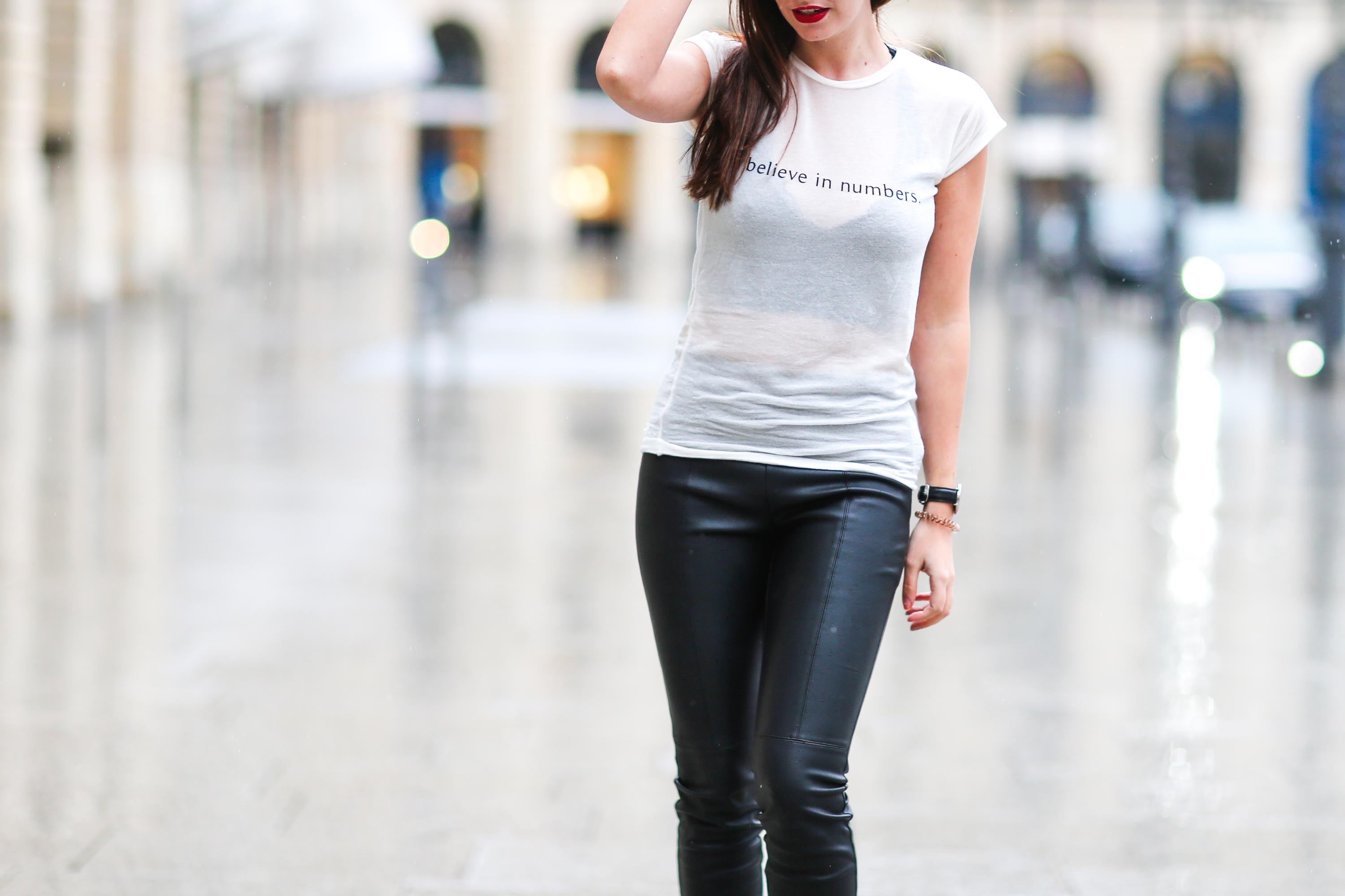 Ophelie Duvillard street style in Paris