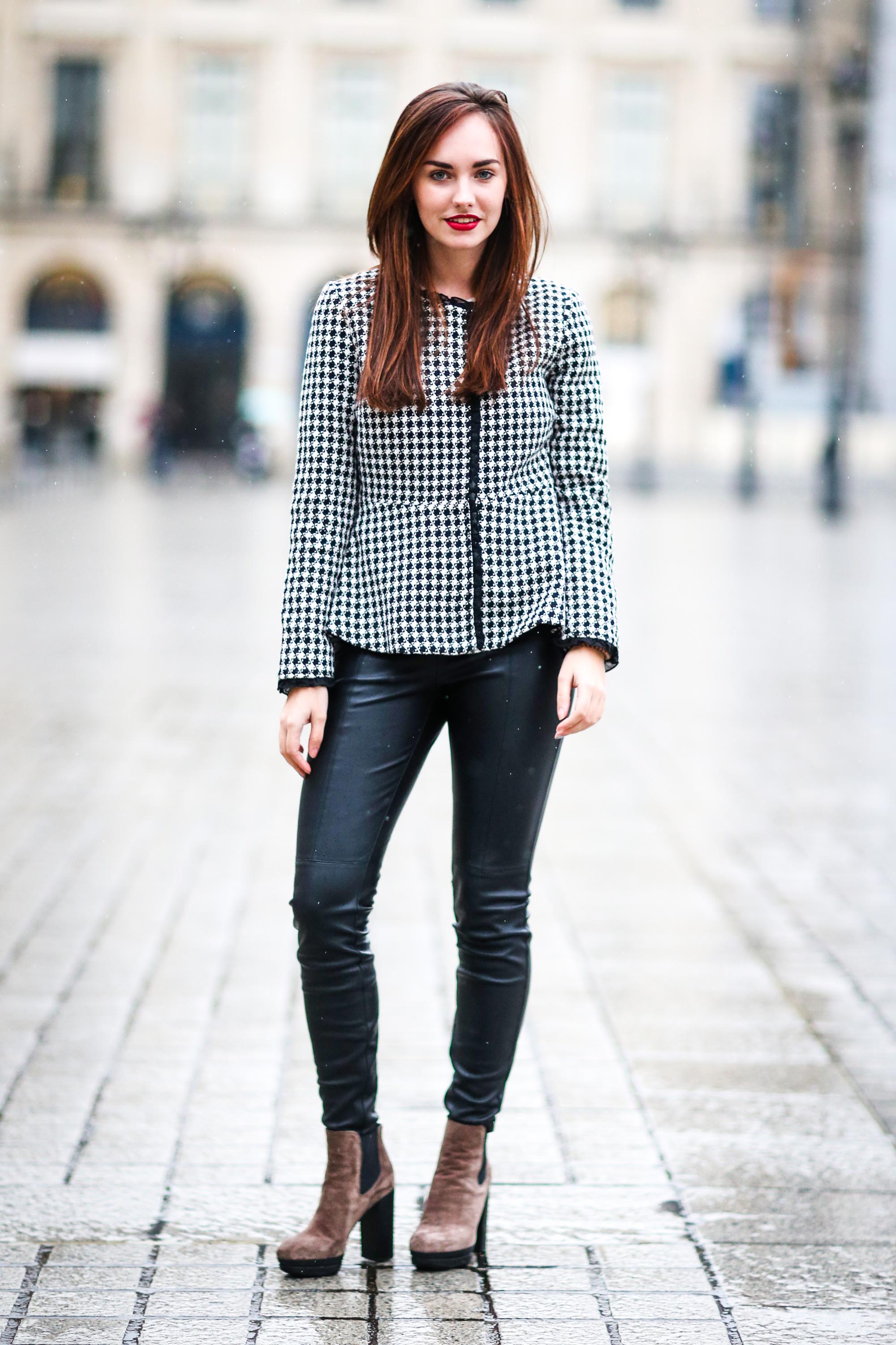 Ophelie Duvillard street style in Paris