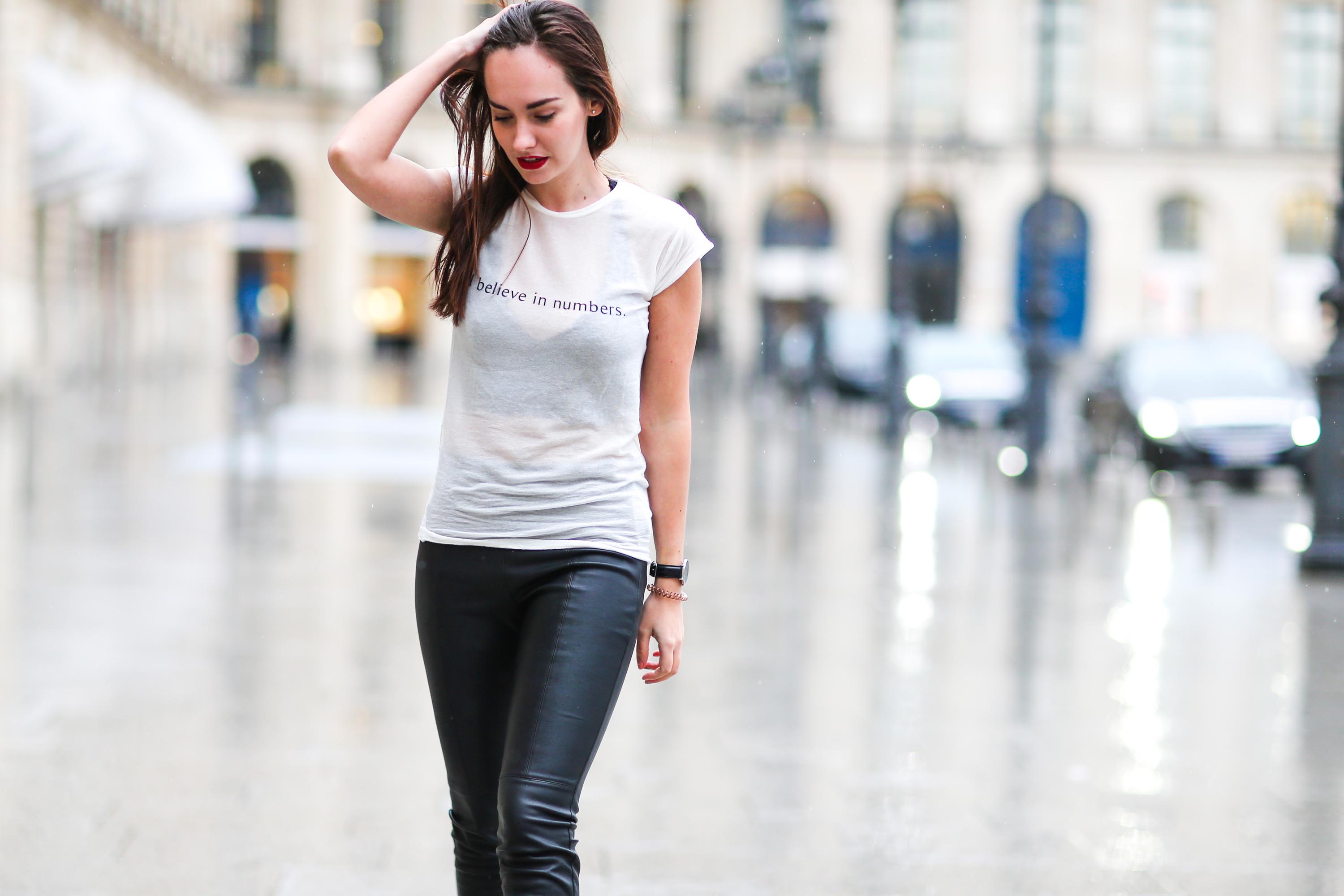 Ophelie Duvillard street style in Paris