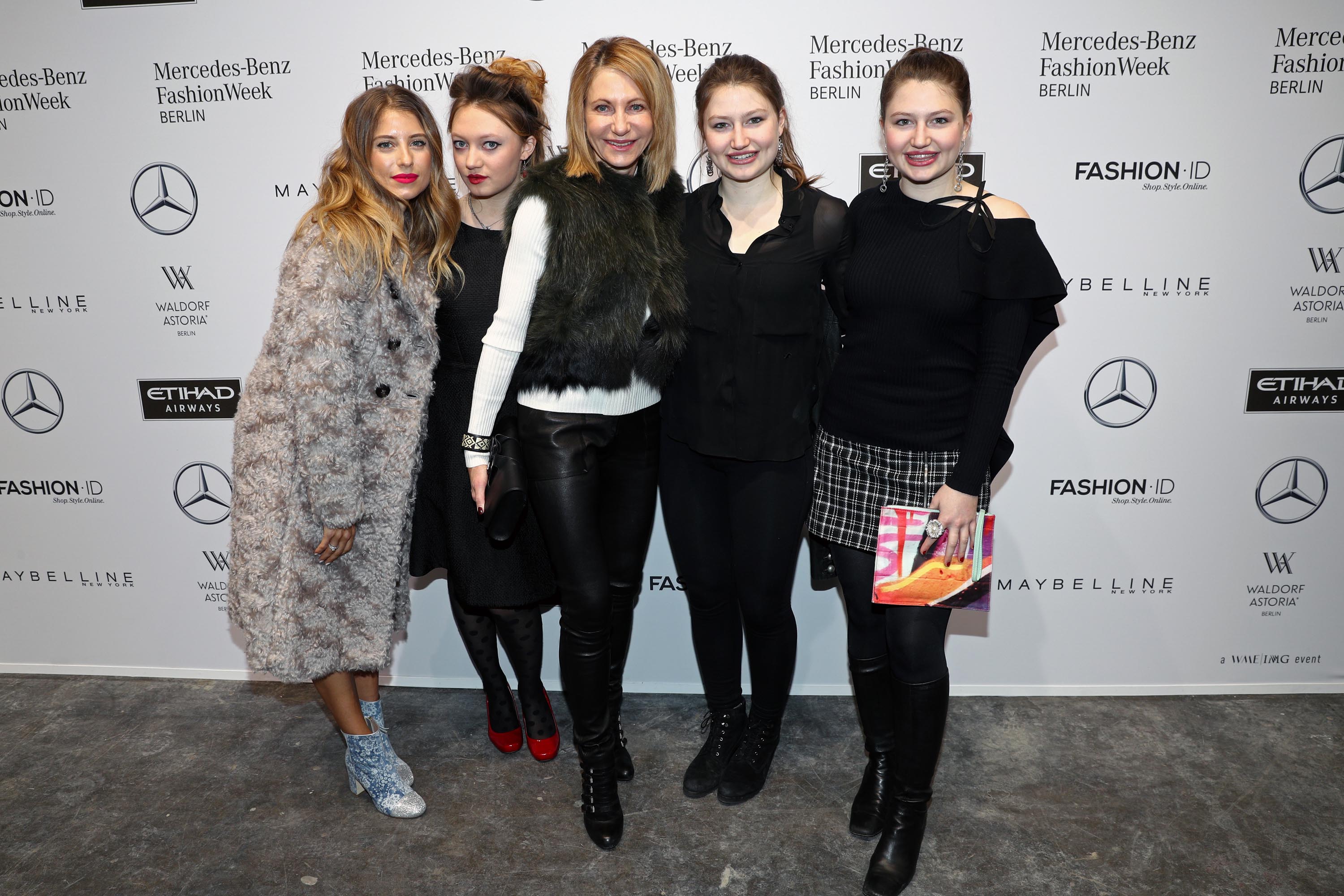 Kimberly Emerson attends the Mercedes-Benz Fashion Week Berlin