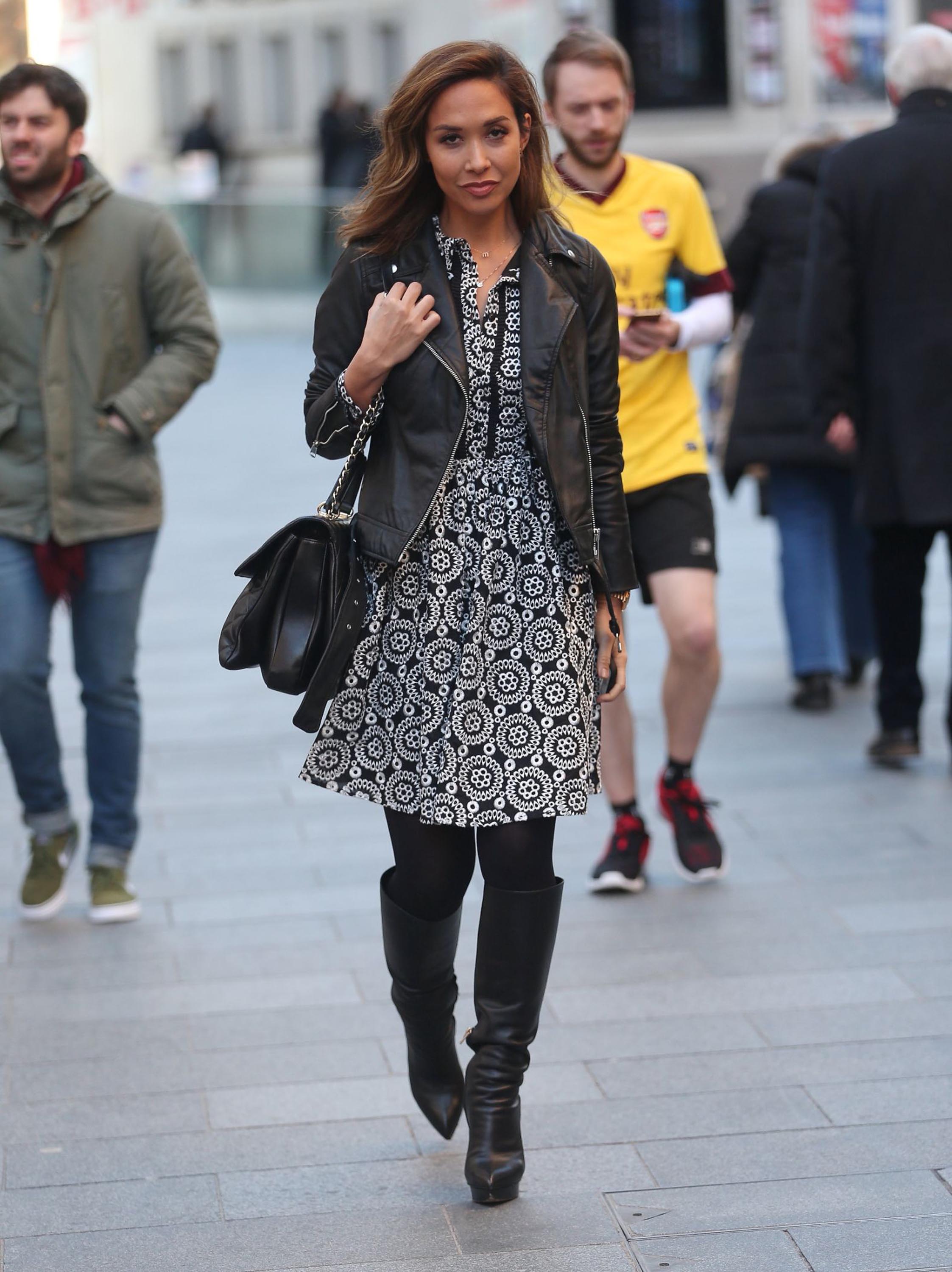 Myleene Klass at Global Radio