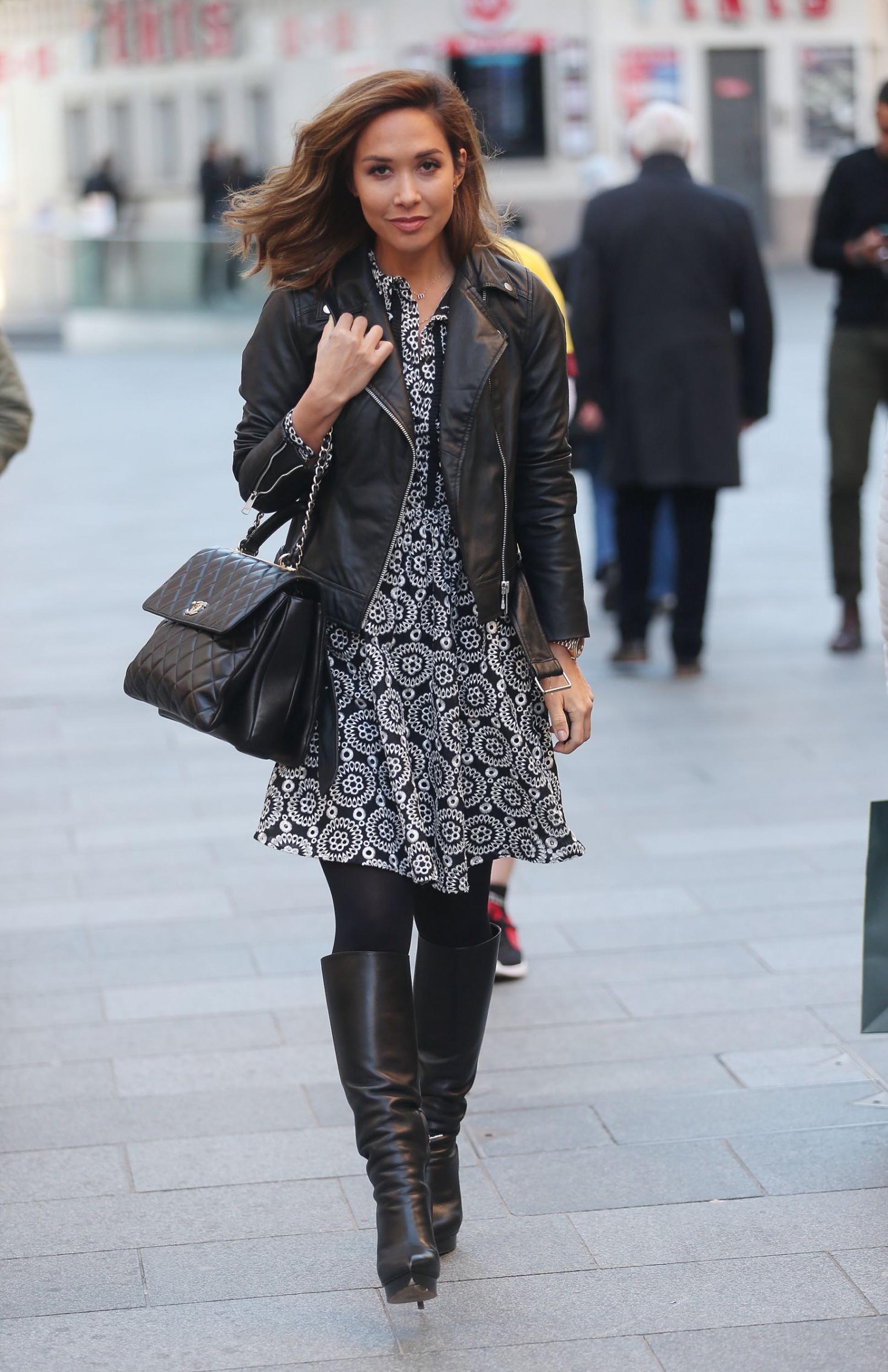 Myleene Klass at Global Radio