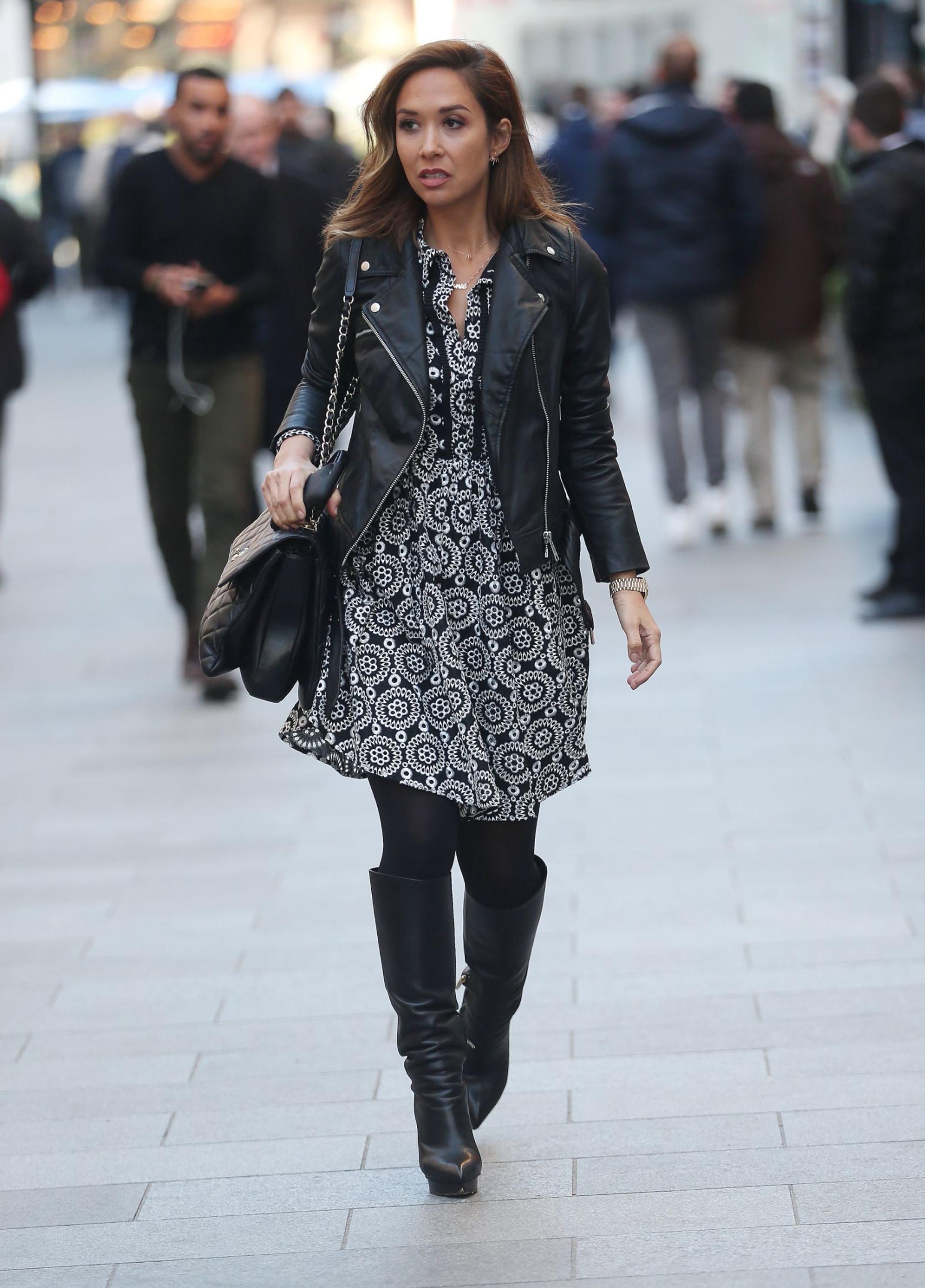 Myleene Klass at Global Radio