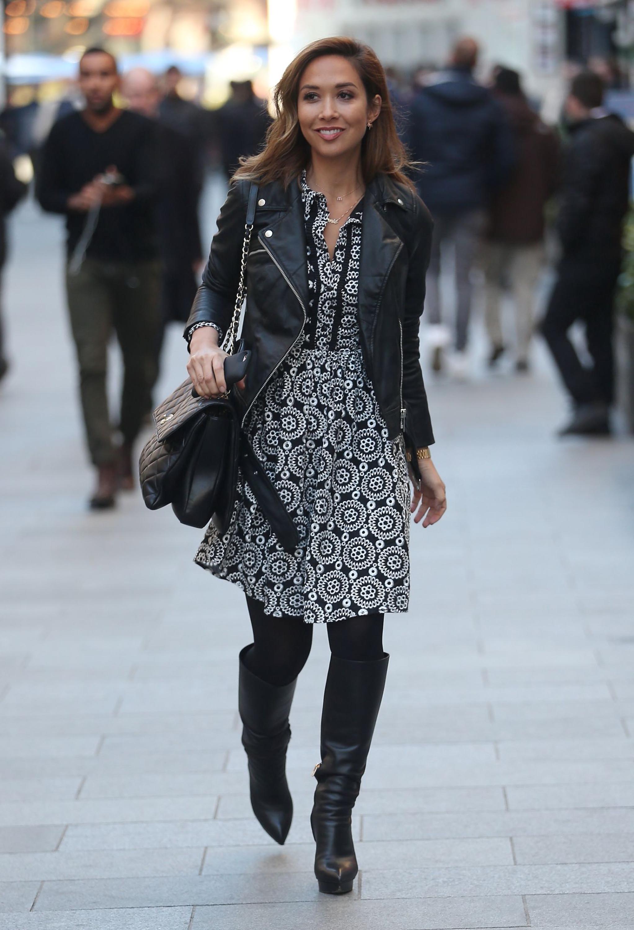 Myleene Klass at Global Radio