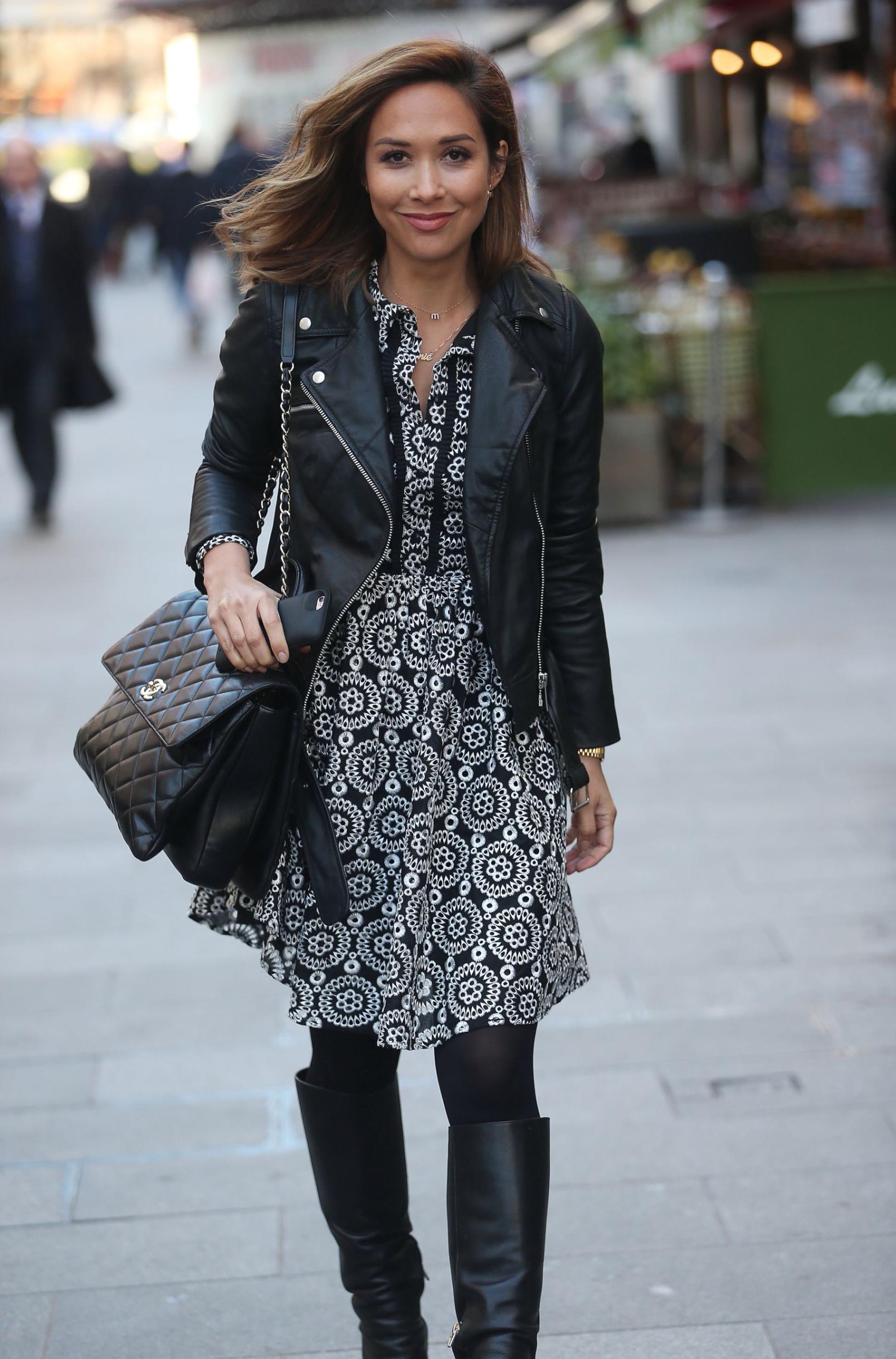 Myleene Klass at Global Radio