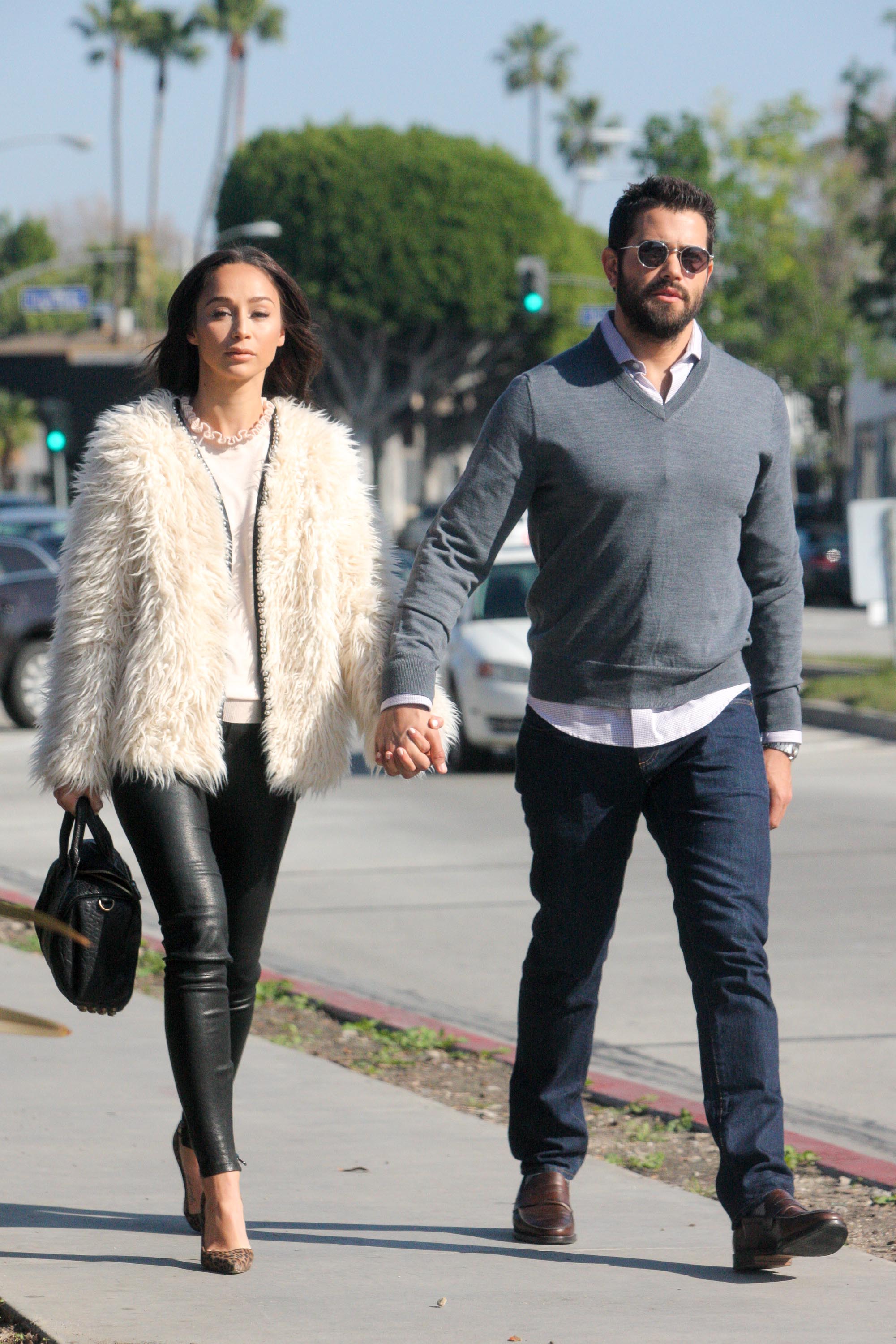 Cara Santana out for lunch in Beverly Hills