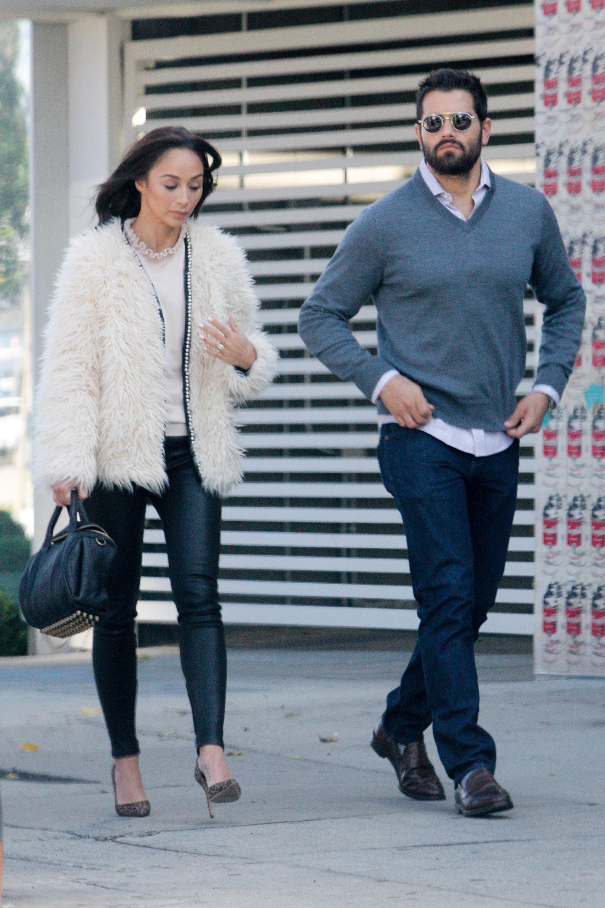 Cara Santana out for lunch in Beverly Hills
