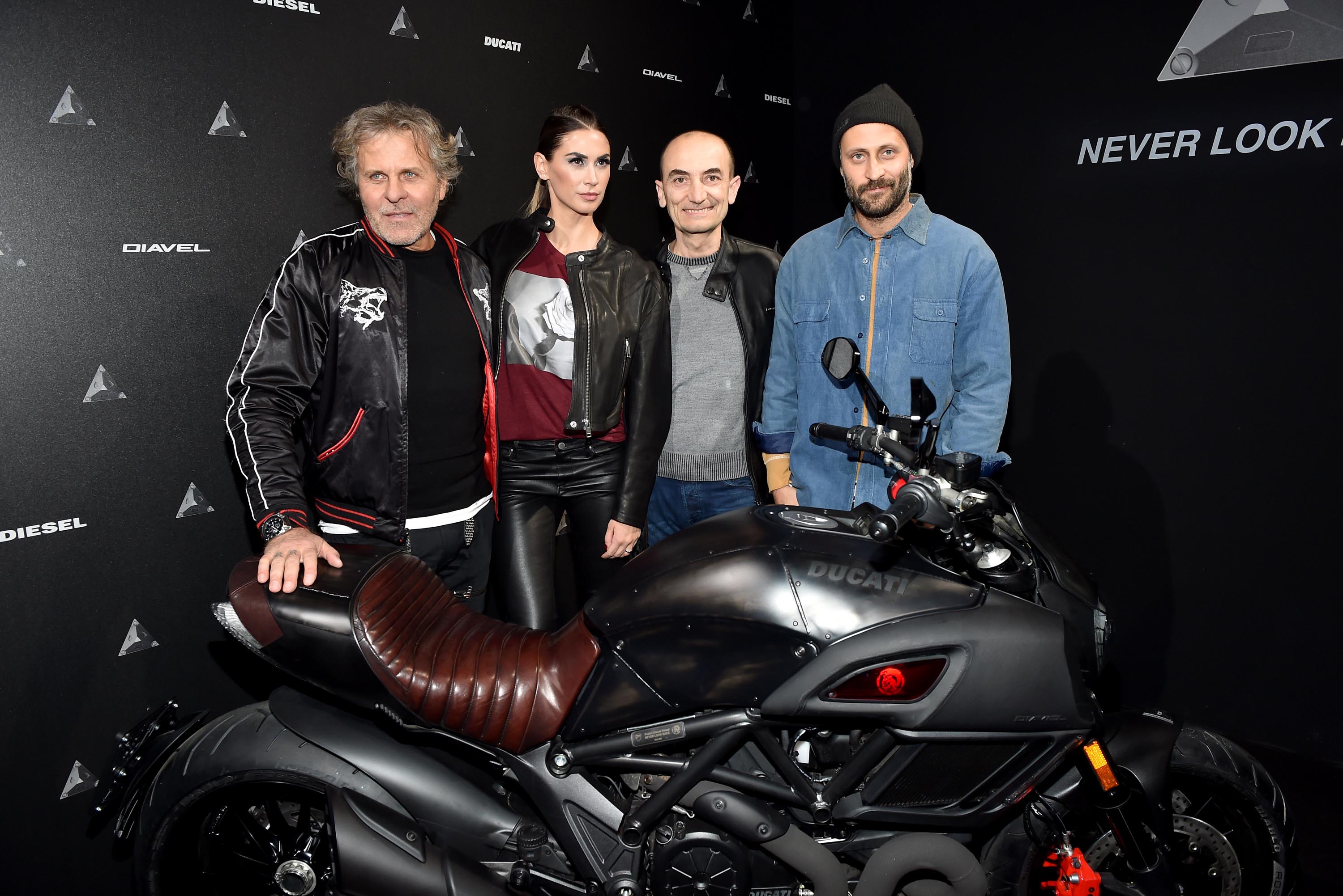 Melissa Satta attends DDD Ducati Diavel Diesel presentation