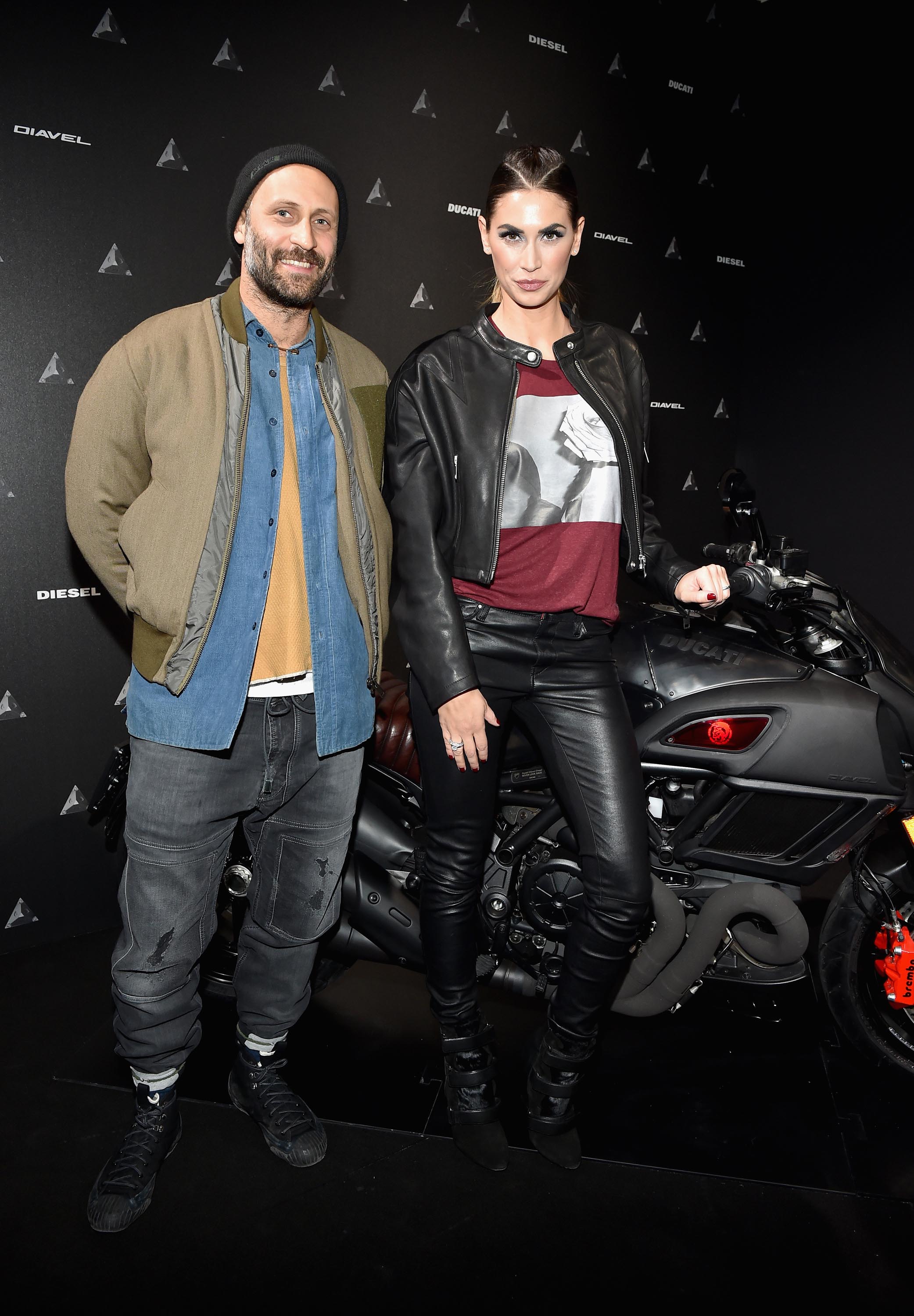 Melissa Satta attends DDD Ducati Diavel Diesel presentation