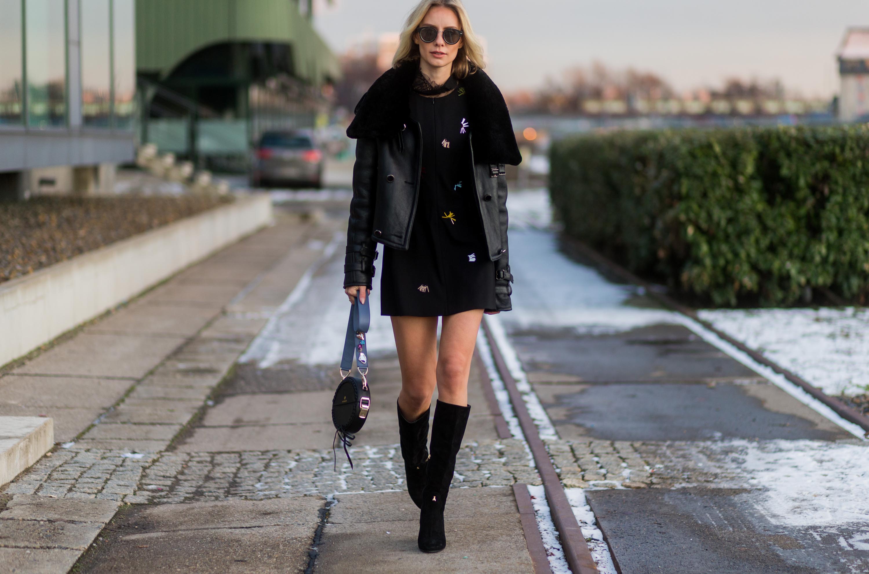 Lisa Hahnbueck street style in Berlin