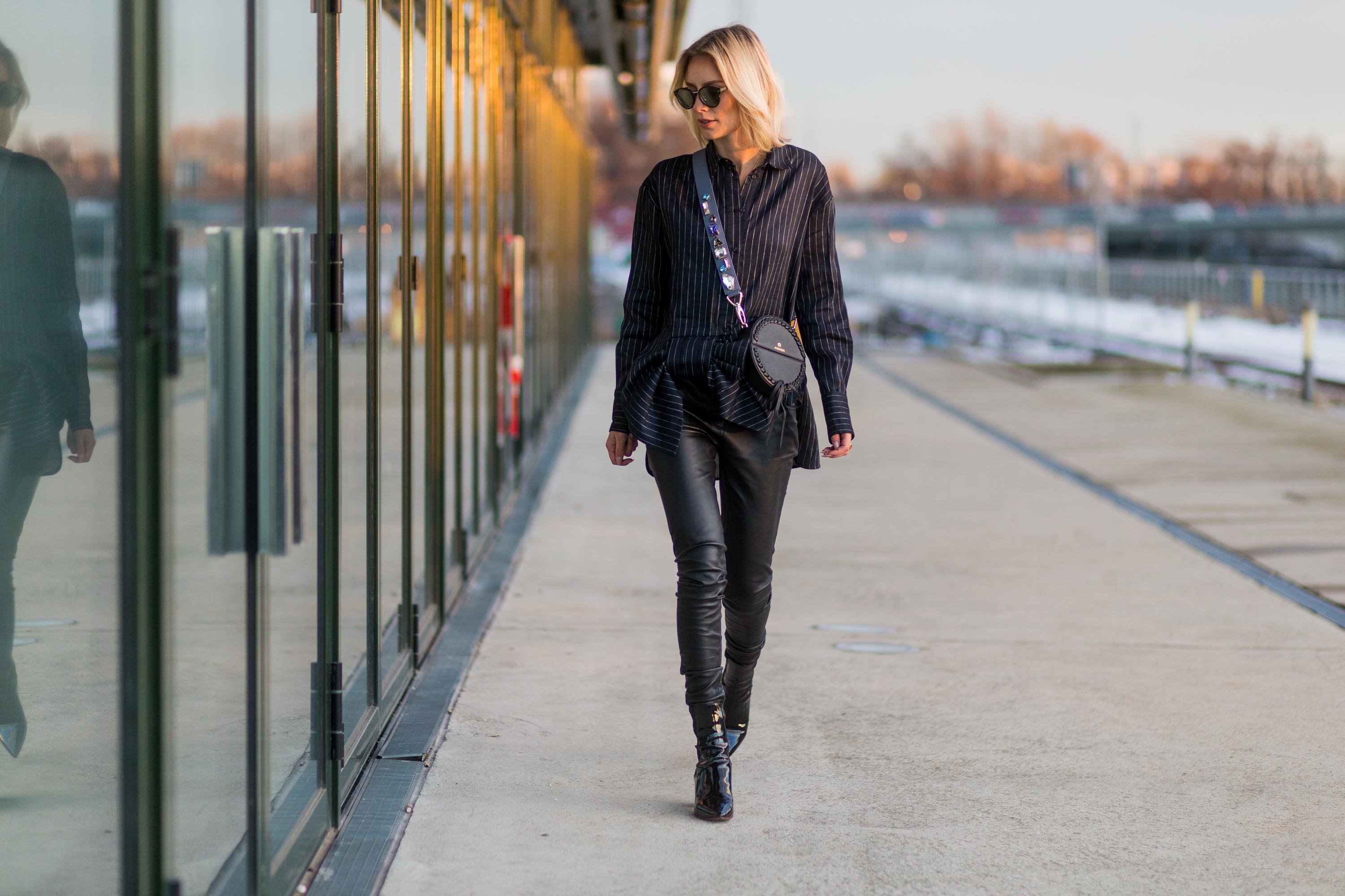 Lisa Hahnbueck street style in Berlin