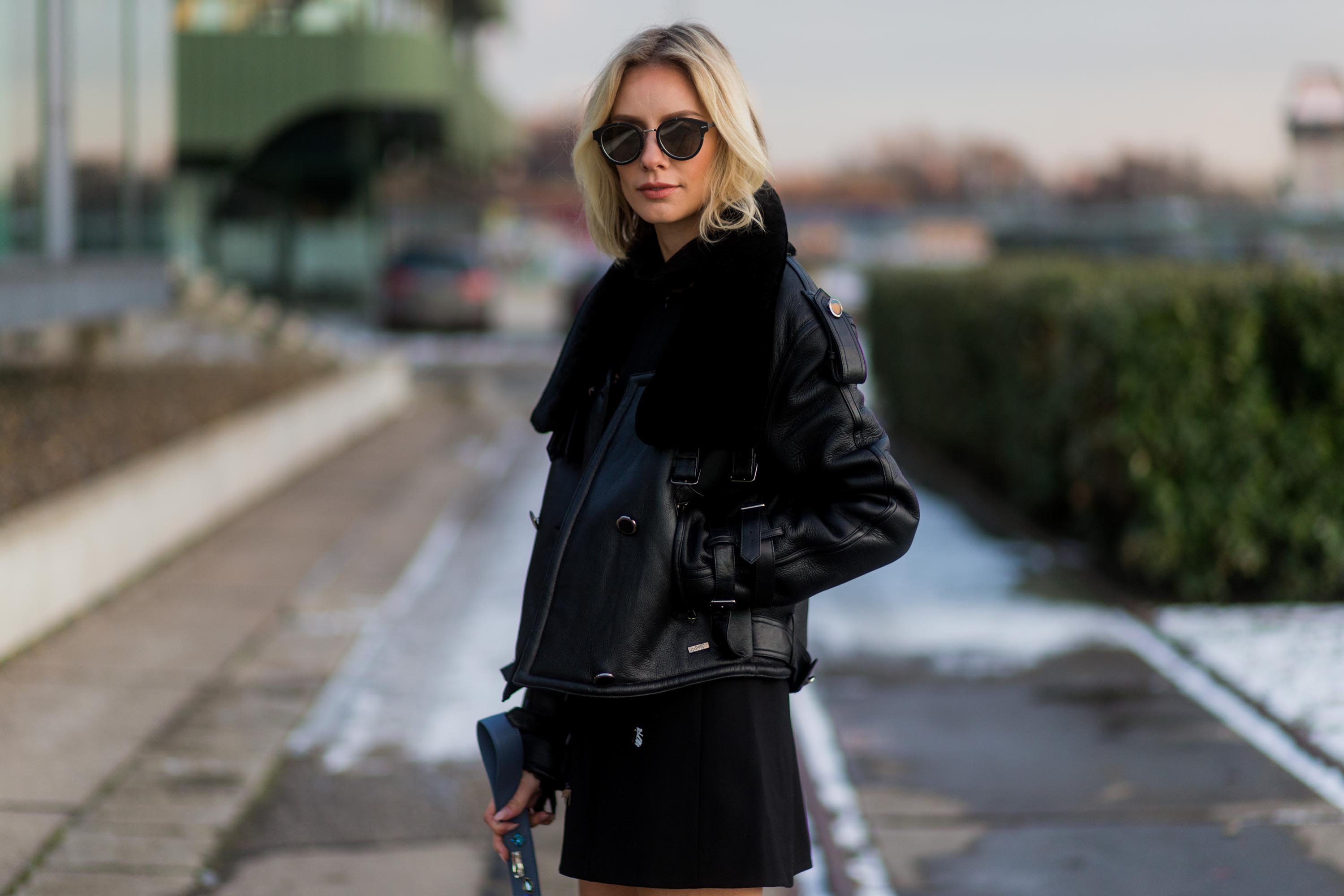 Lisa Hahnbueck street style in Berlin