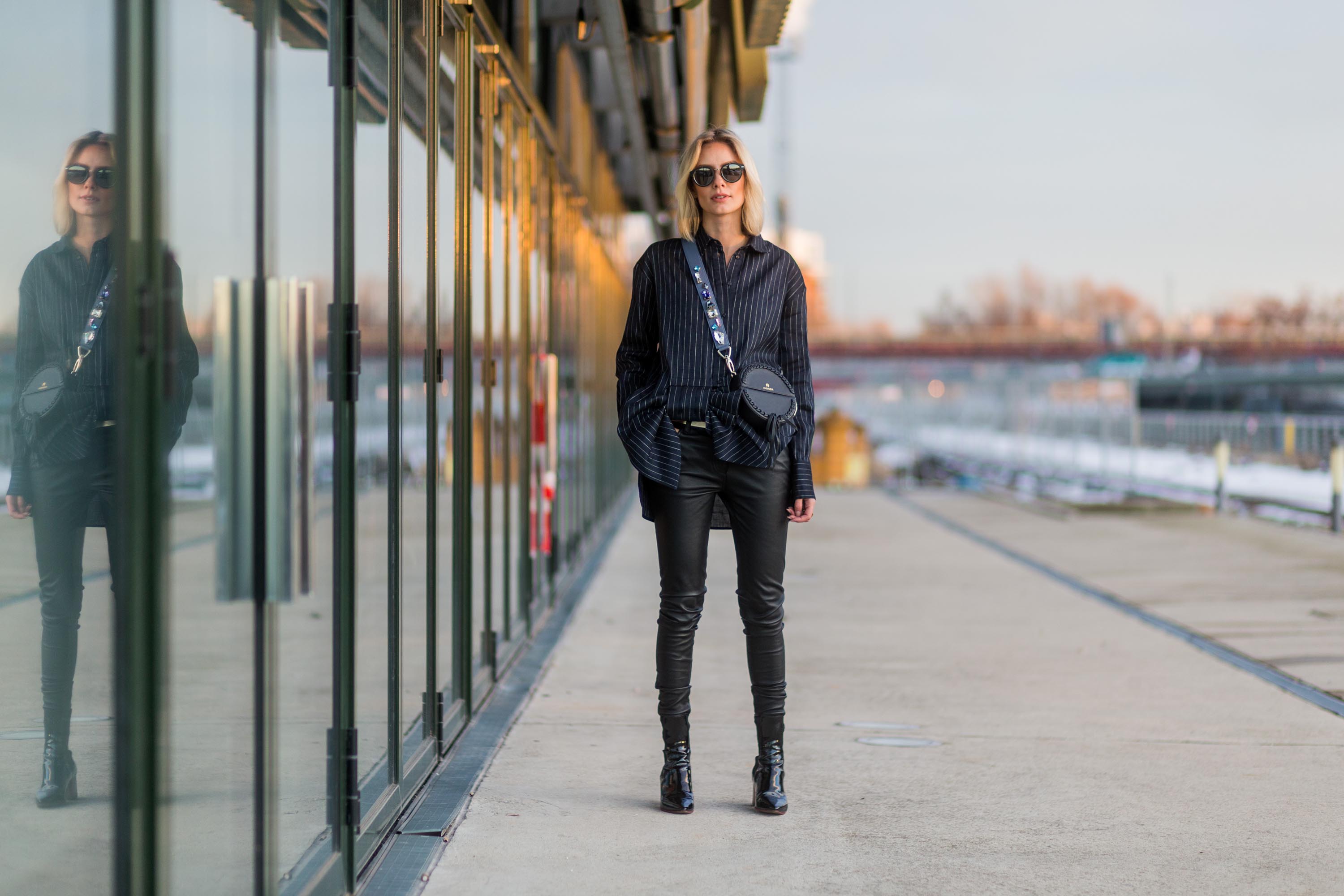 Lisa Hahnbueck street style in Berlin