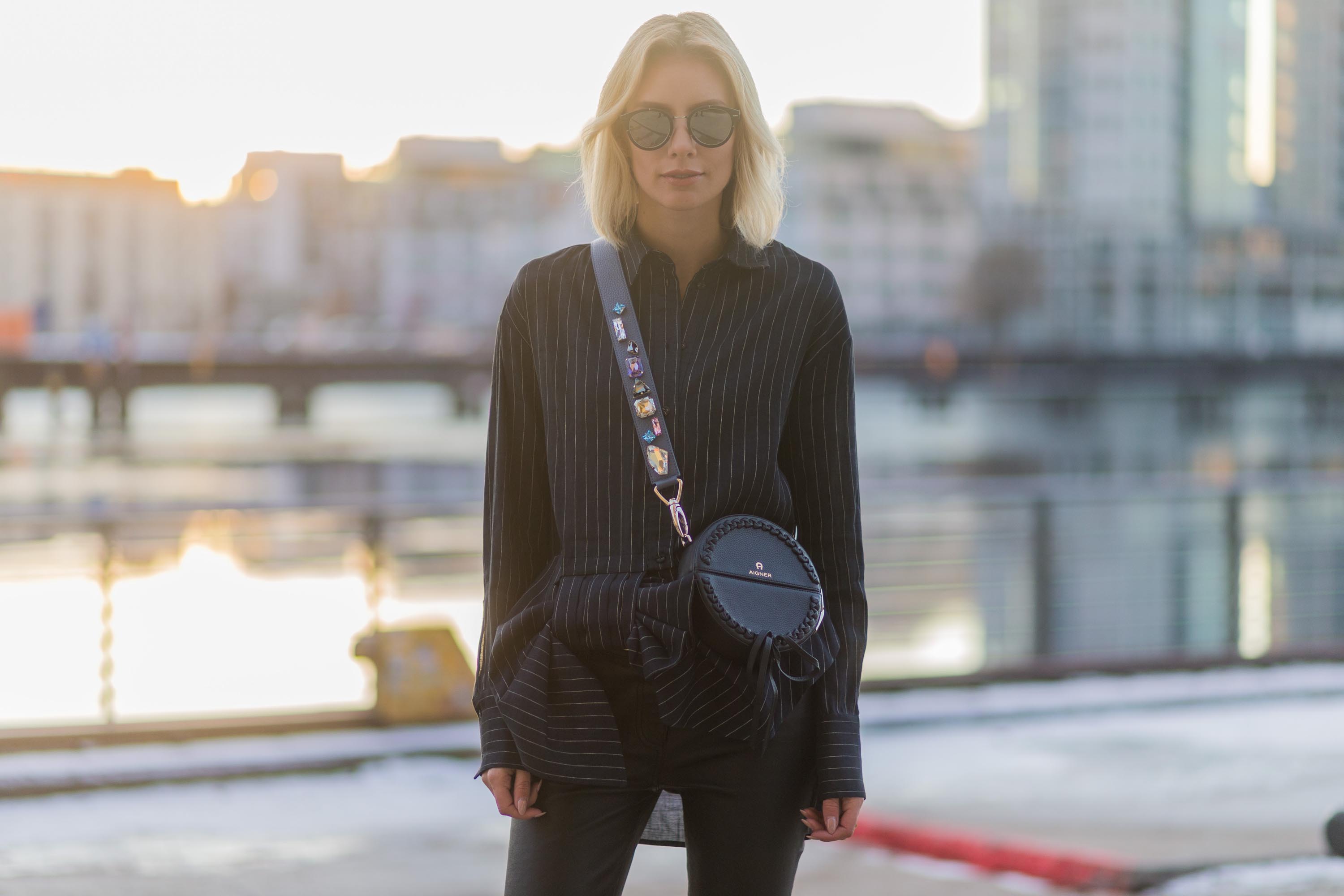 Lisa Hahnbueck street style in Berlin