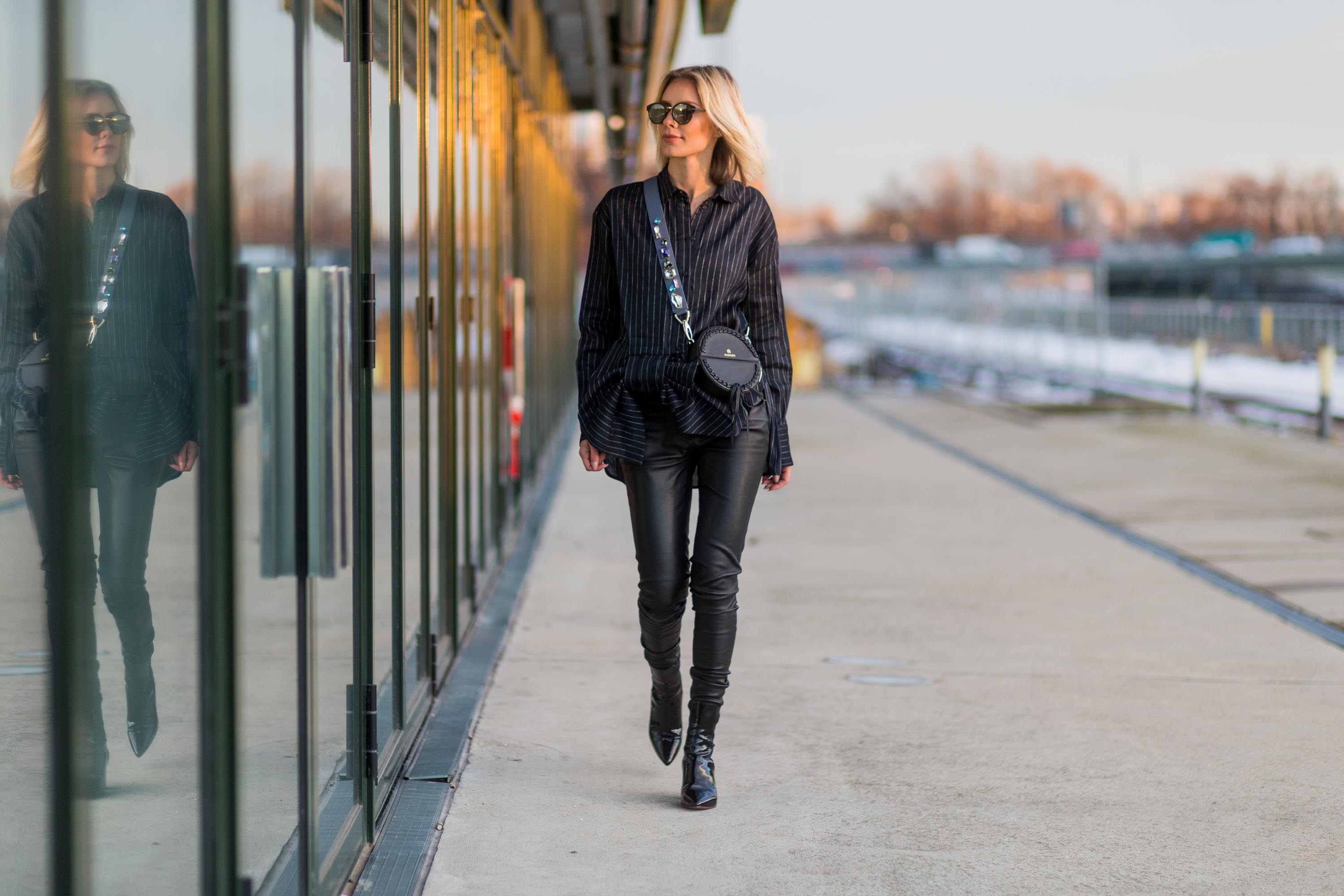 Lisa Hahnbueck street style in Berlin