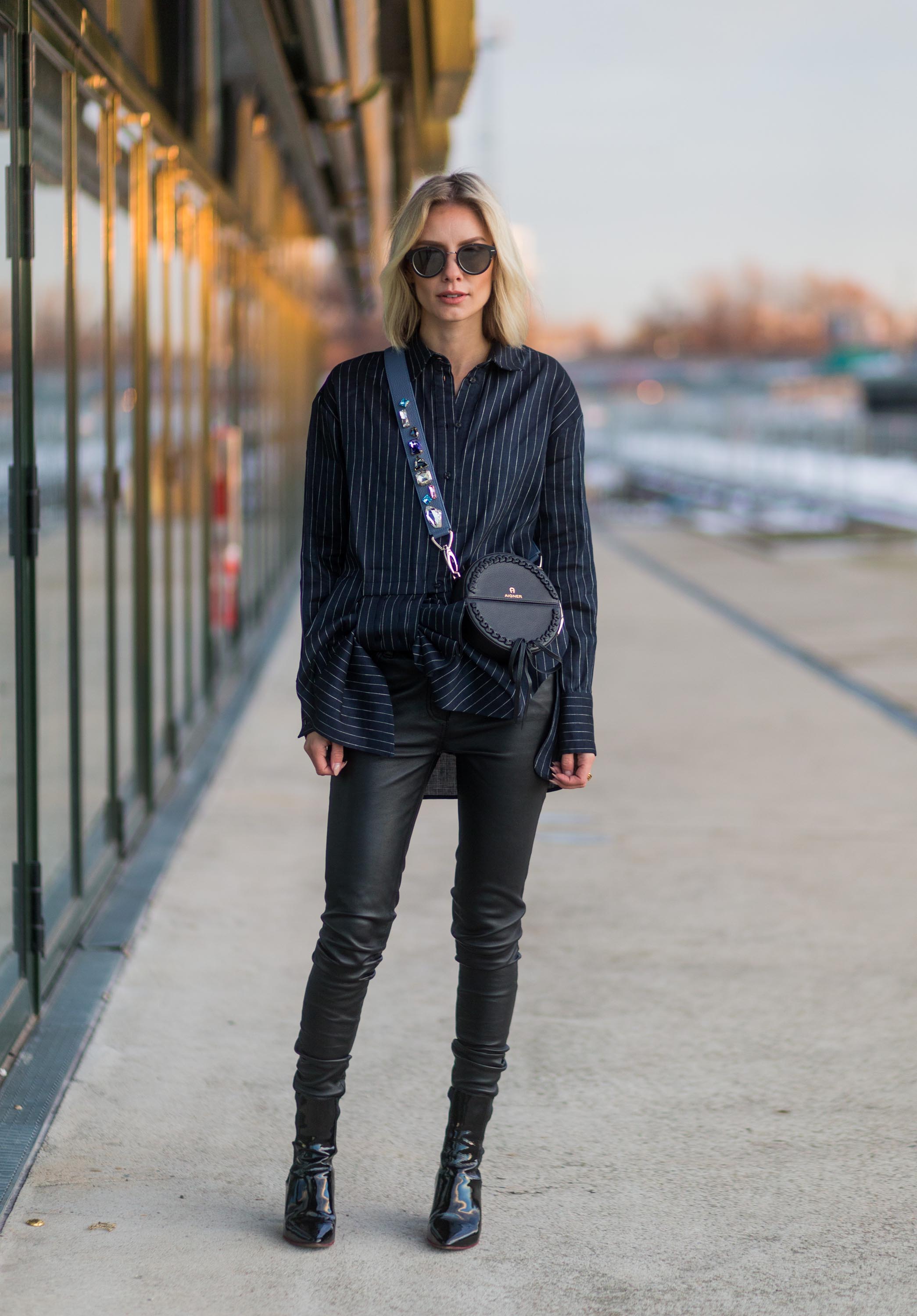 Lisa Hahnbueck street style in Berlin