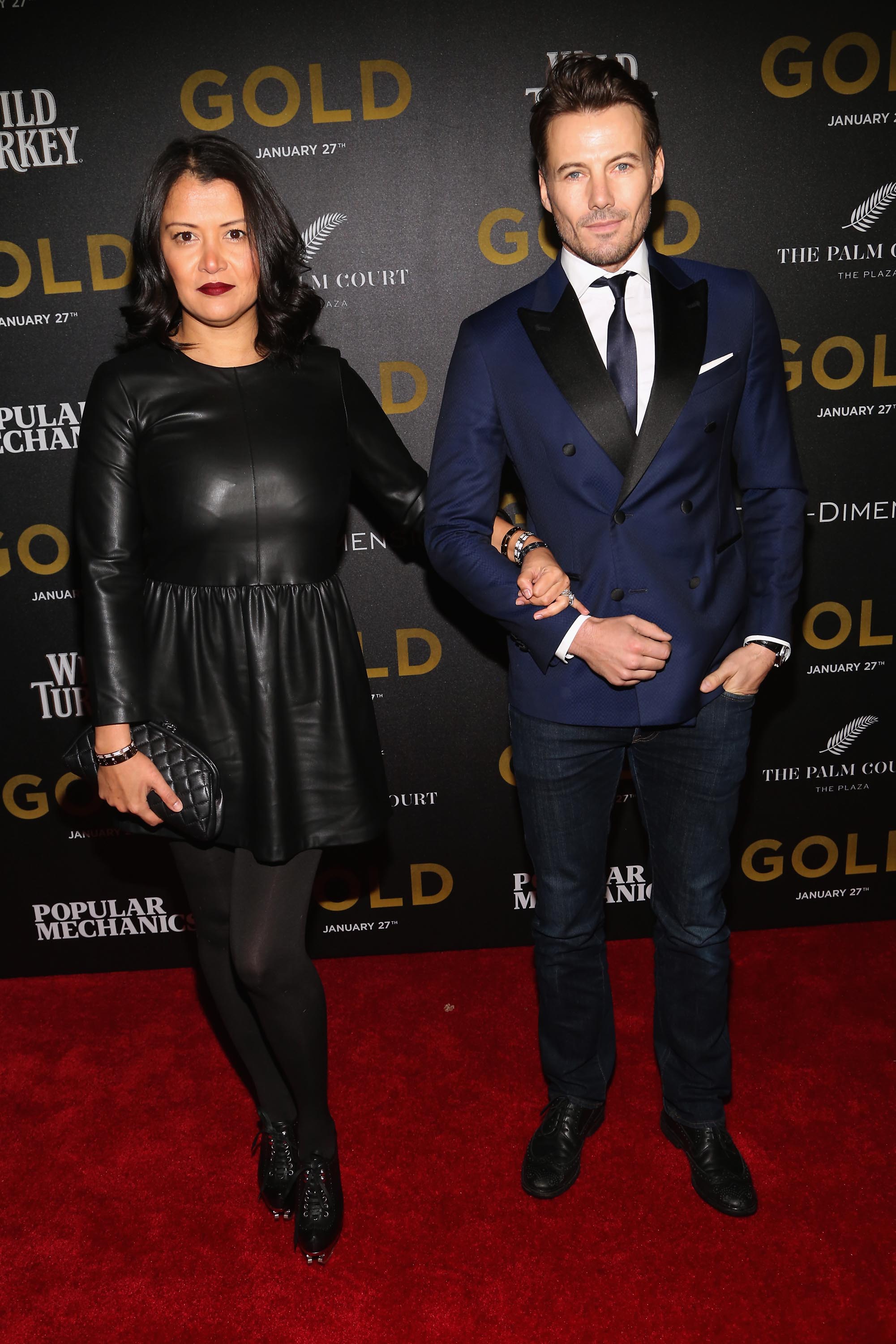 Keytt Lundqvist attends The World Premiere of Gold