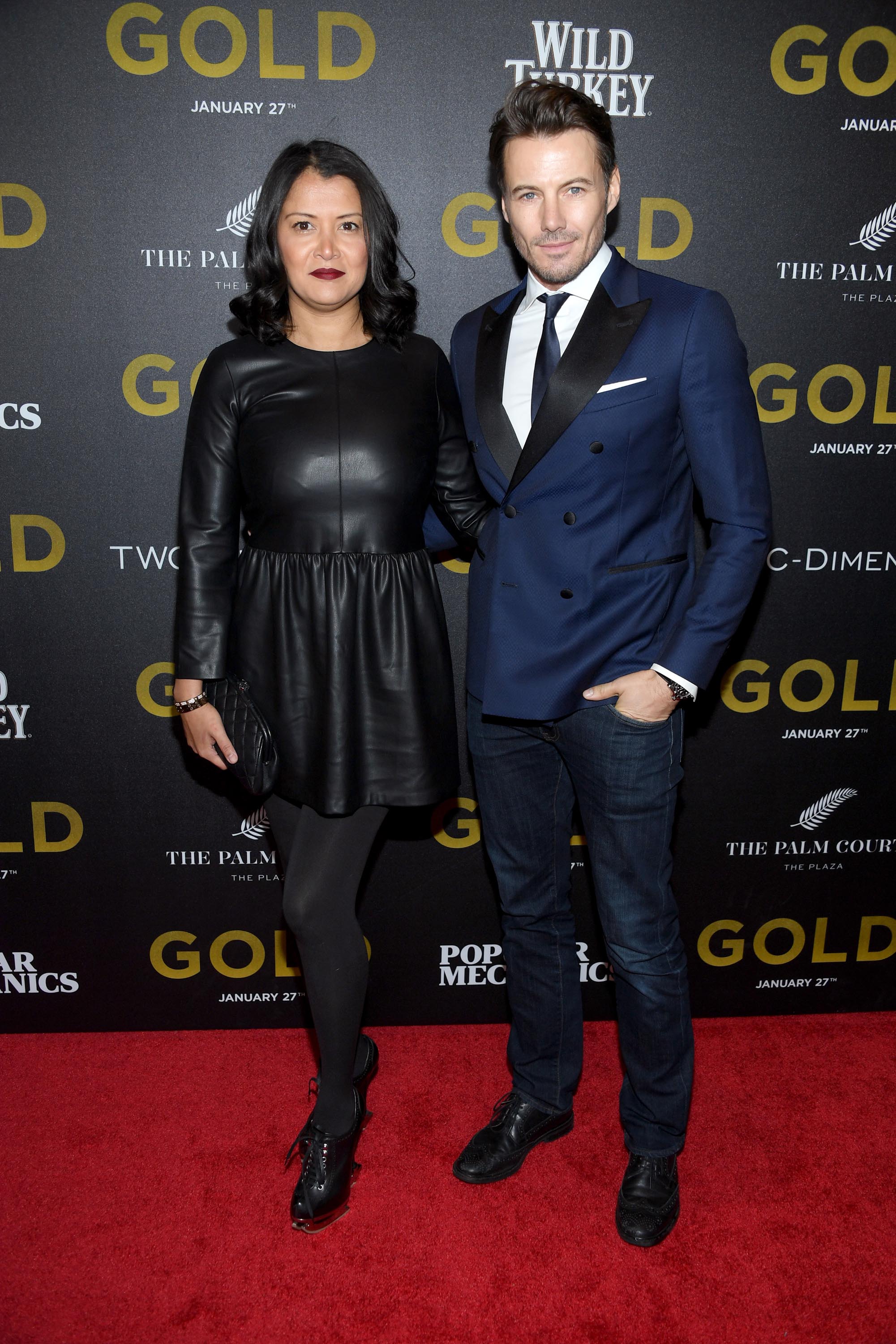 Keytt Lundqvist attends The World Premiere of Gold