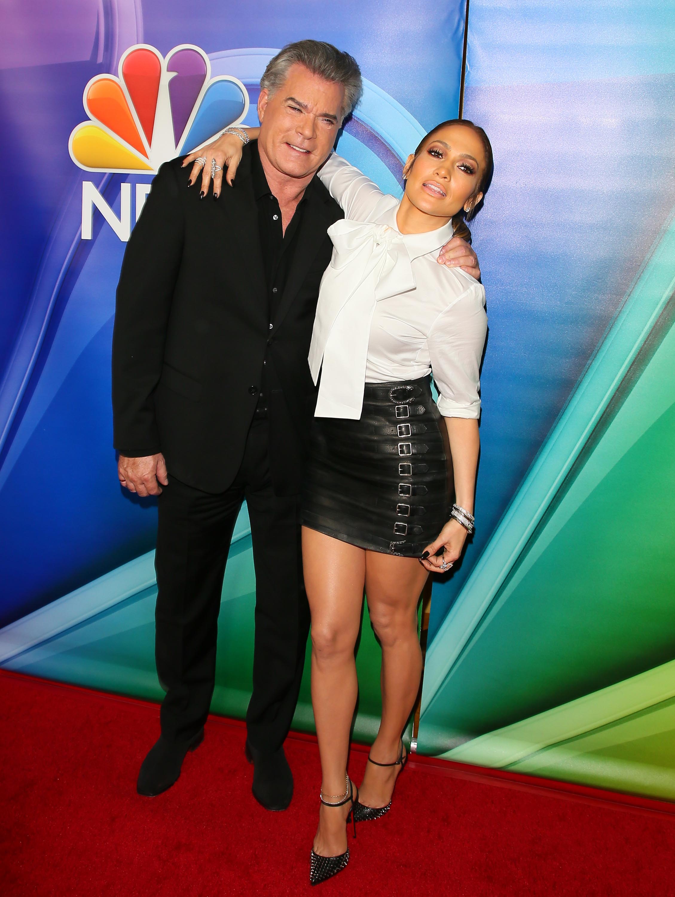 Jennifer Lopez attends NBCUniversal Winter Press Tour