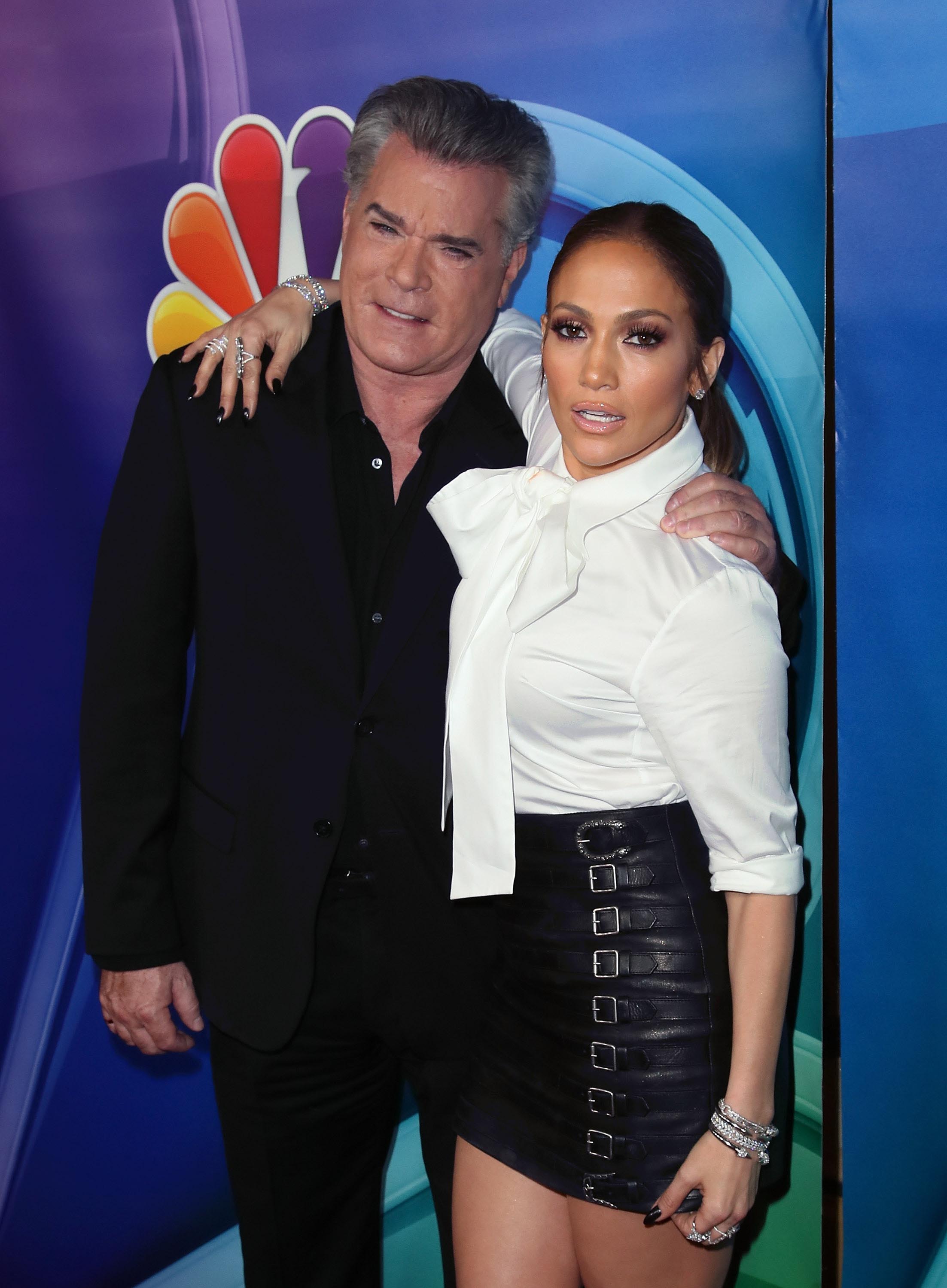 Jennifer Lopez attends NBCUniversal Winter Press Tour