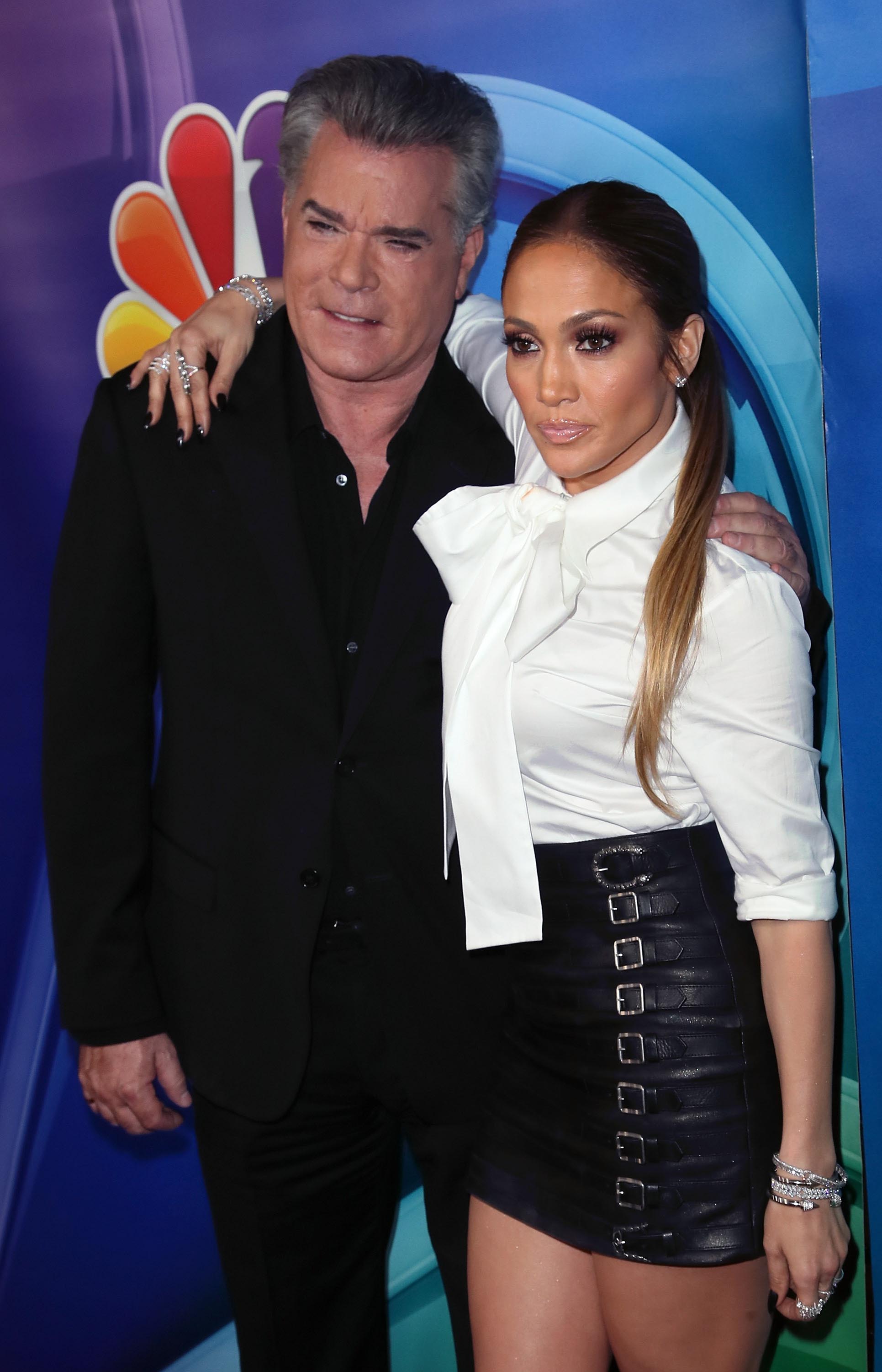 Jennifer Lopez attends NBCUniversal Winter Press Tour