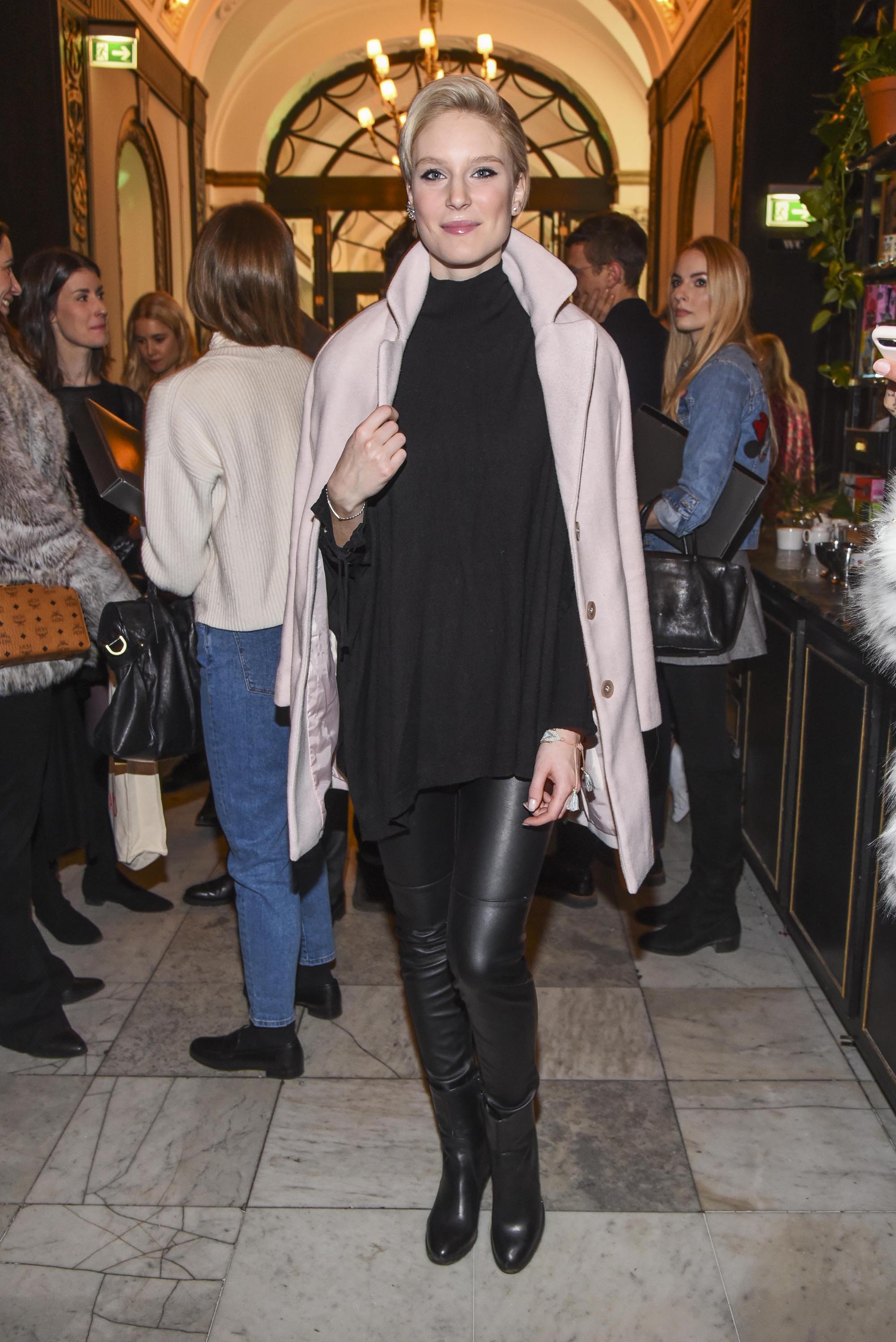 Kim Hnizdo attends GRAZIA Pop Up Breakfast