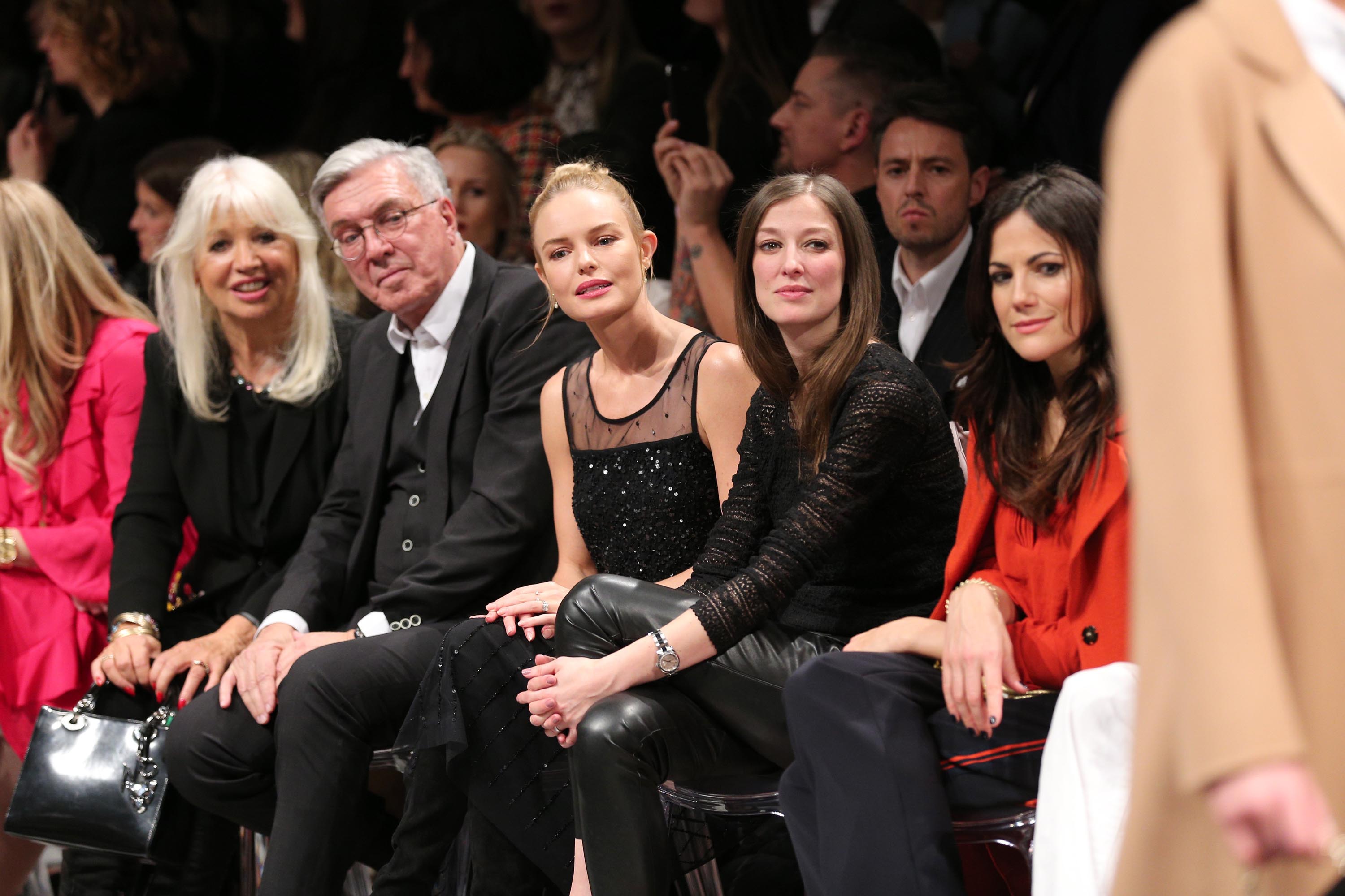 Alexandra Maria Lara attend the Marc Cain fashion show A/W 2017