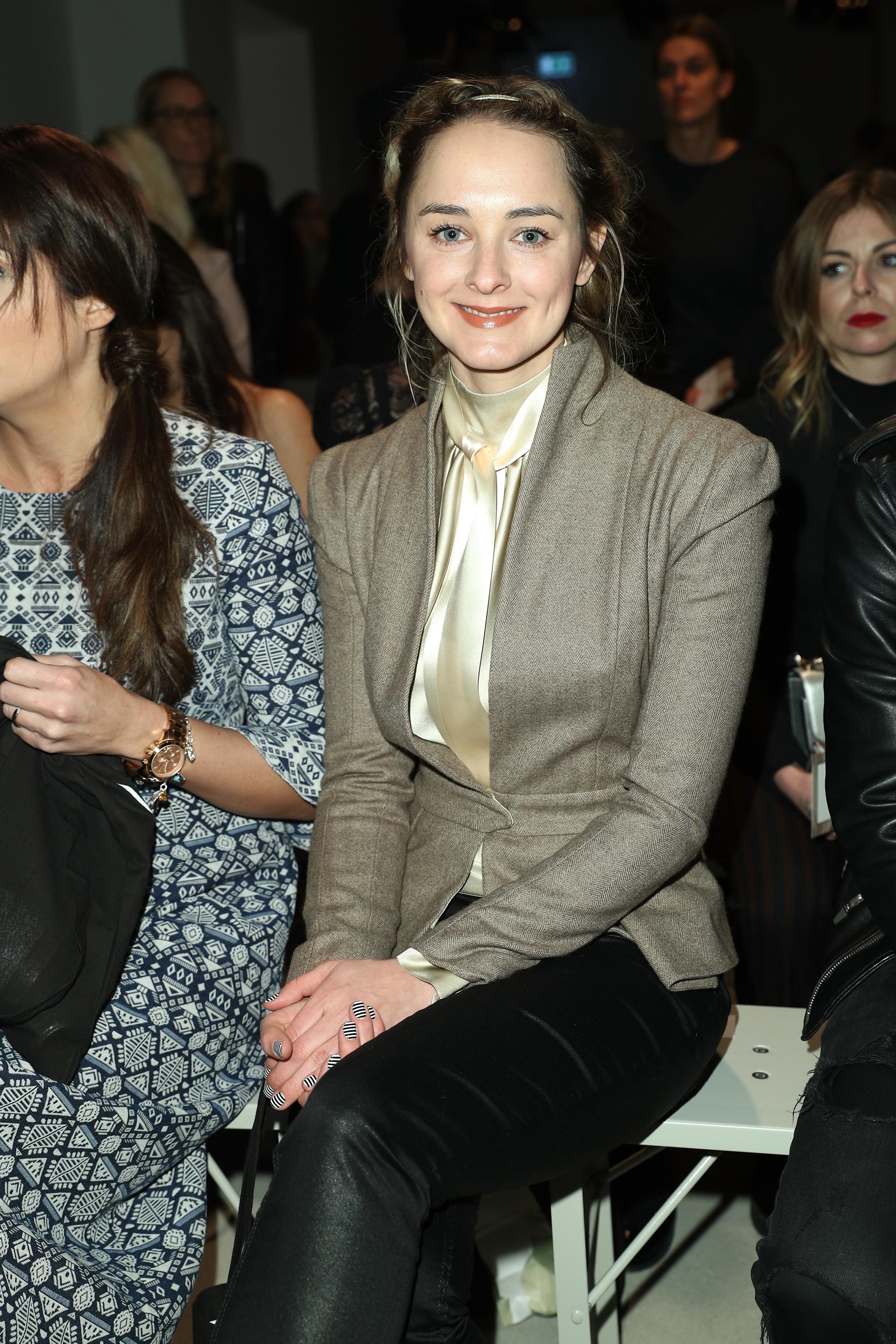 Anne-Catrin Maerzke attends the Rebekka Ruetz show