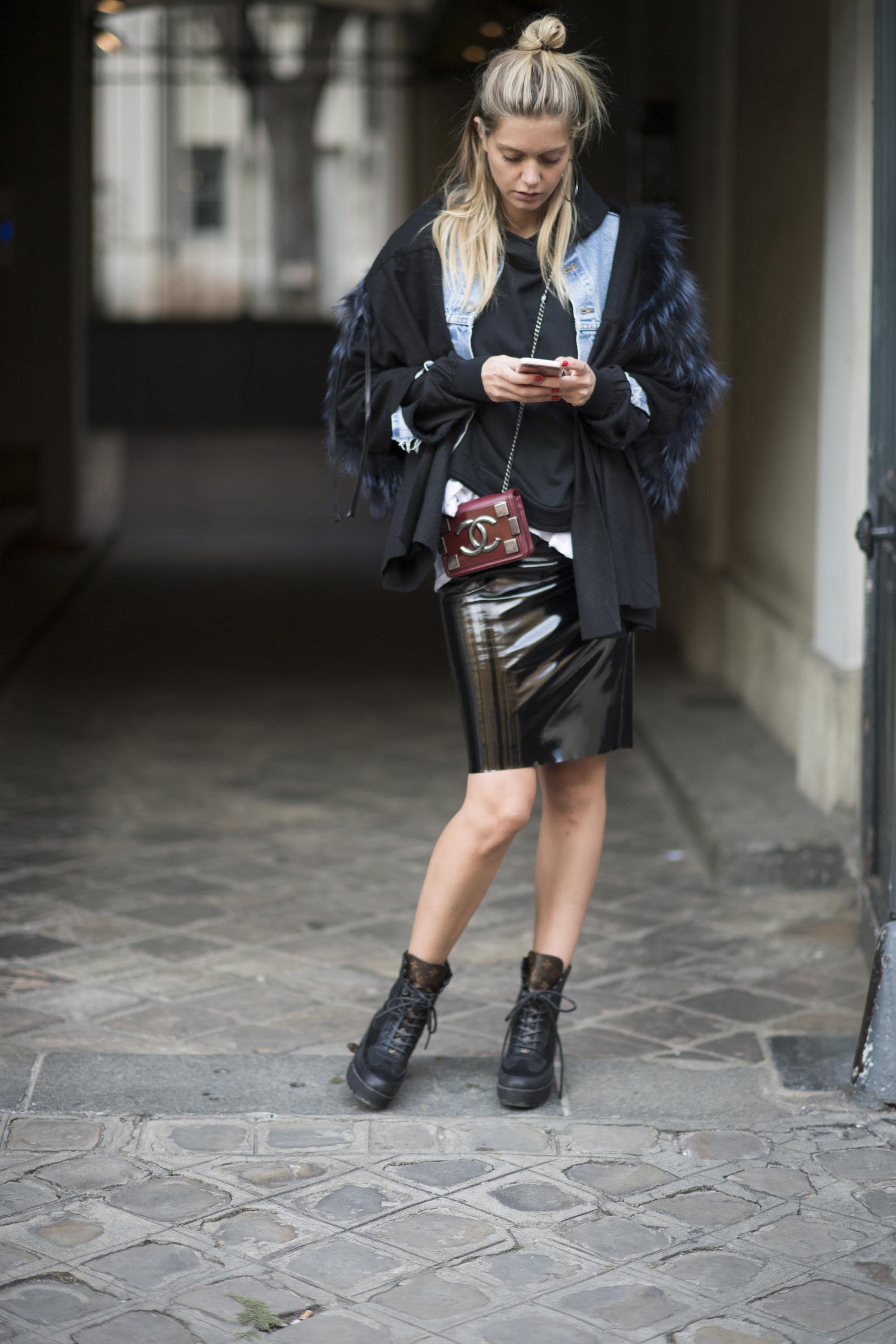 Mathilde Frachon street style in Paris