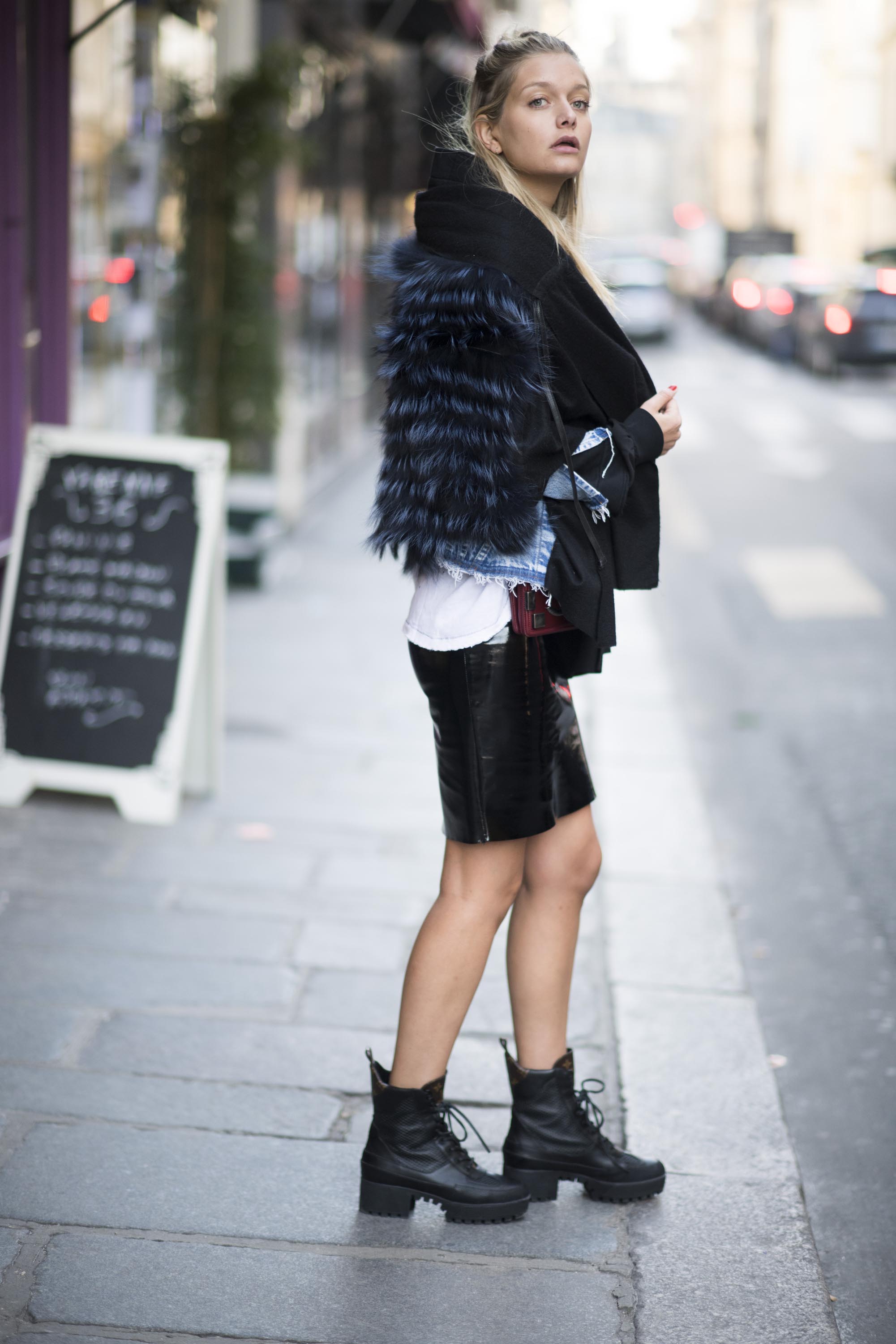 Mathilde Frachon street style in Paris