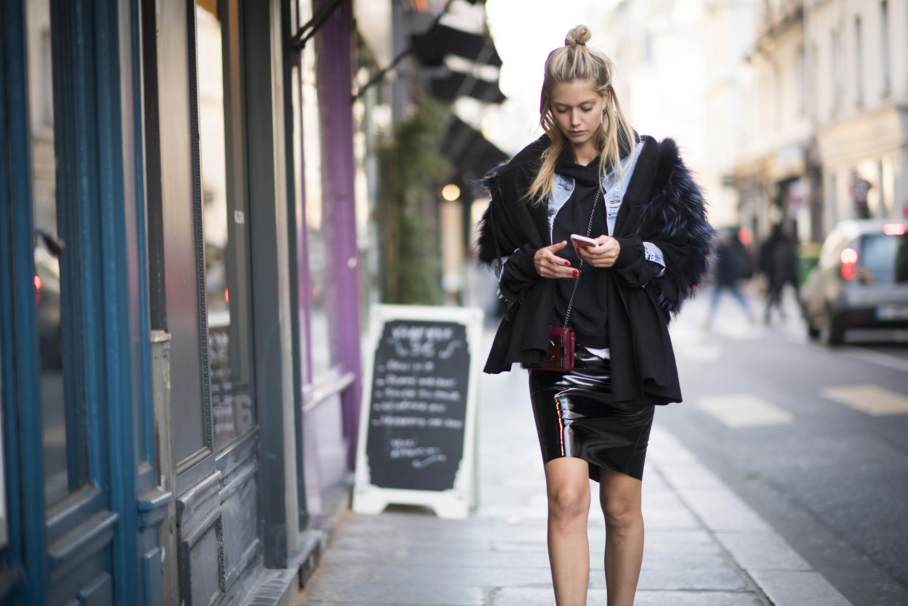 Mathilde Frachon street style in Paris