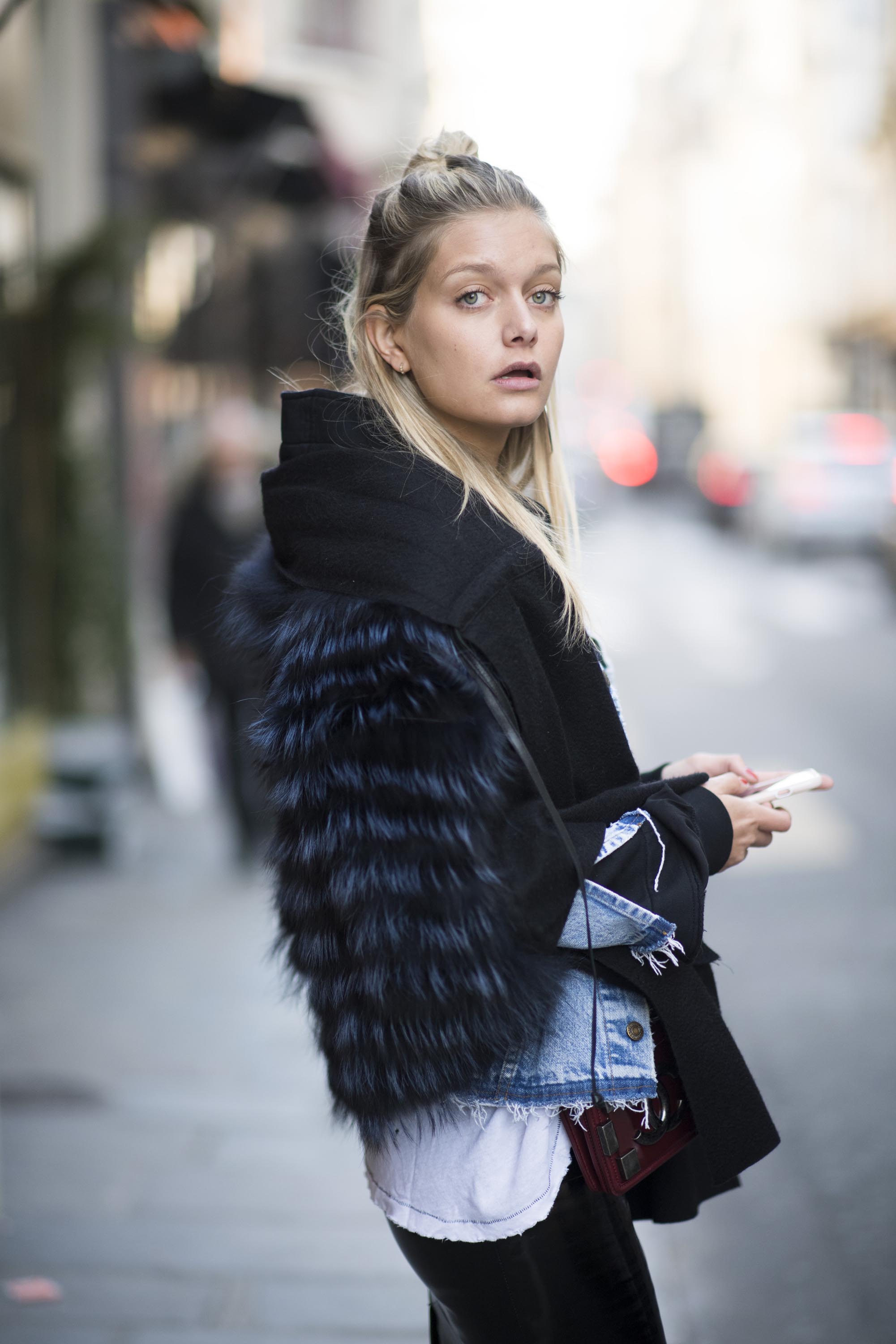 Mathilde Frachon street style in Paris