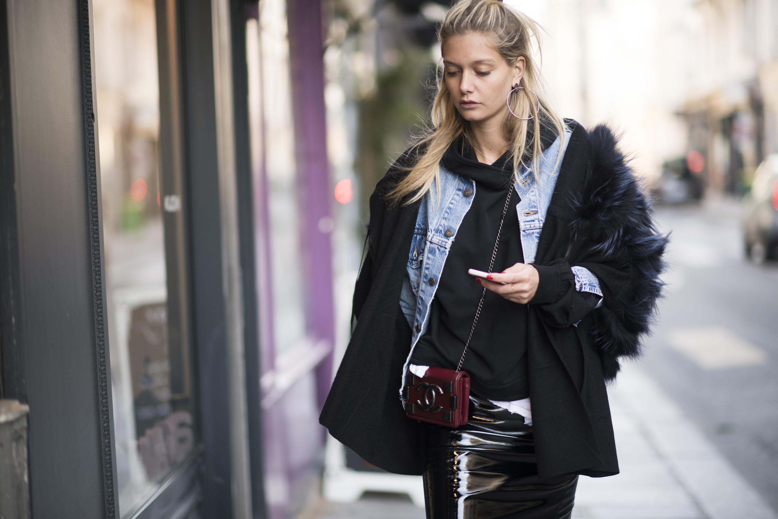 Mathilde Frachon street style in Paris