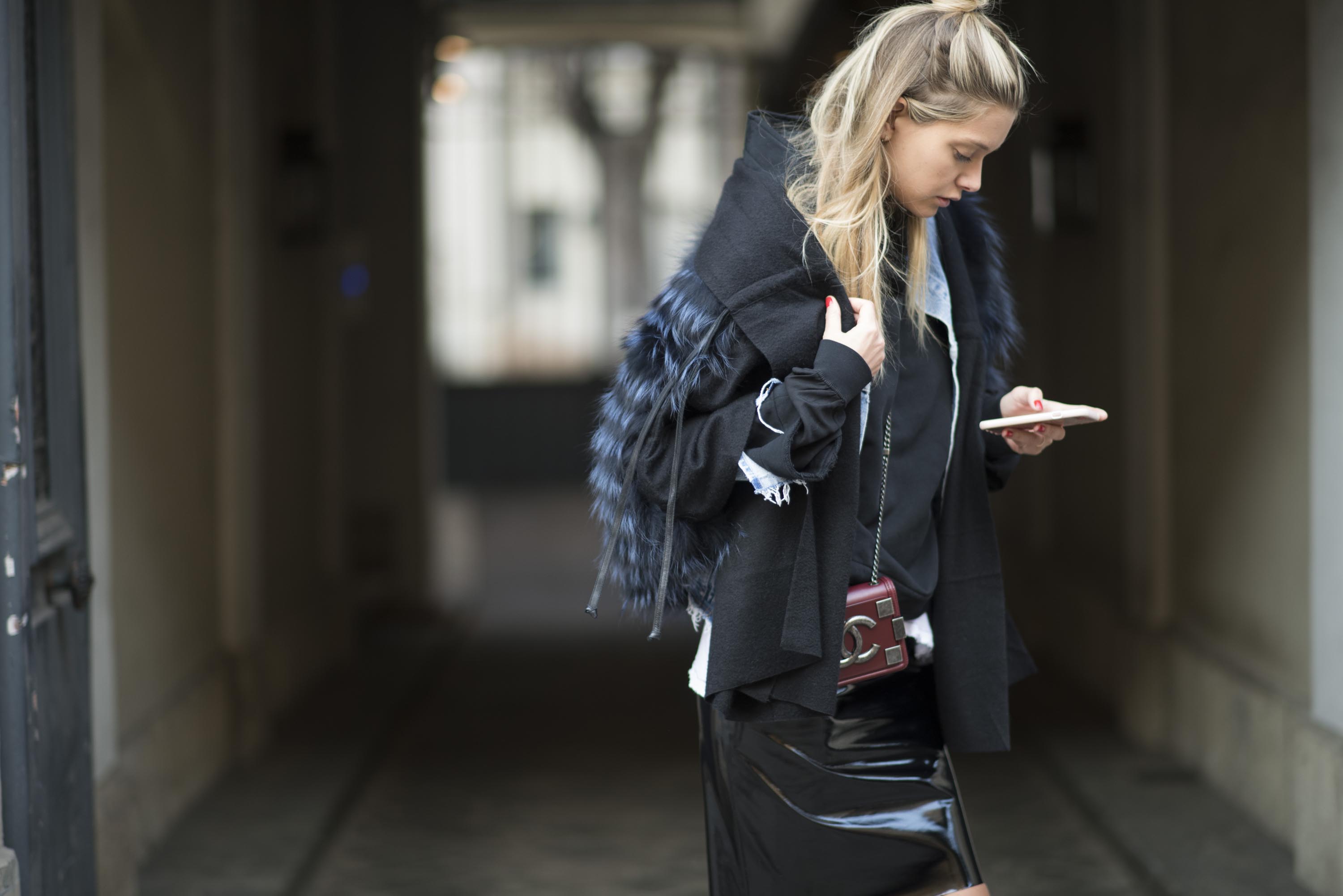 Mathilde Frachon street style in Paris