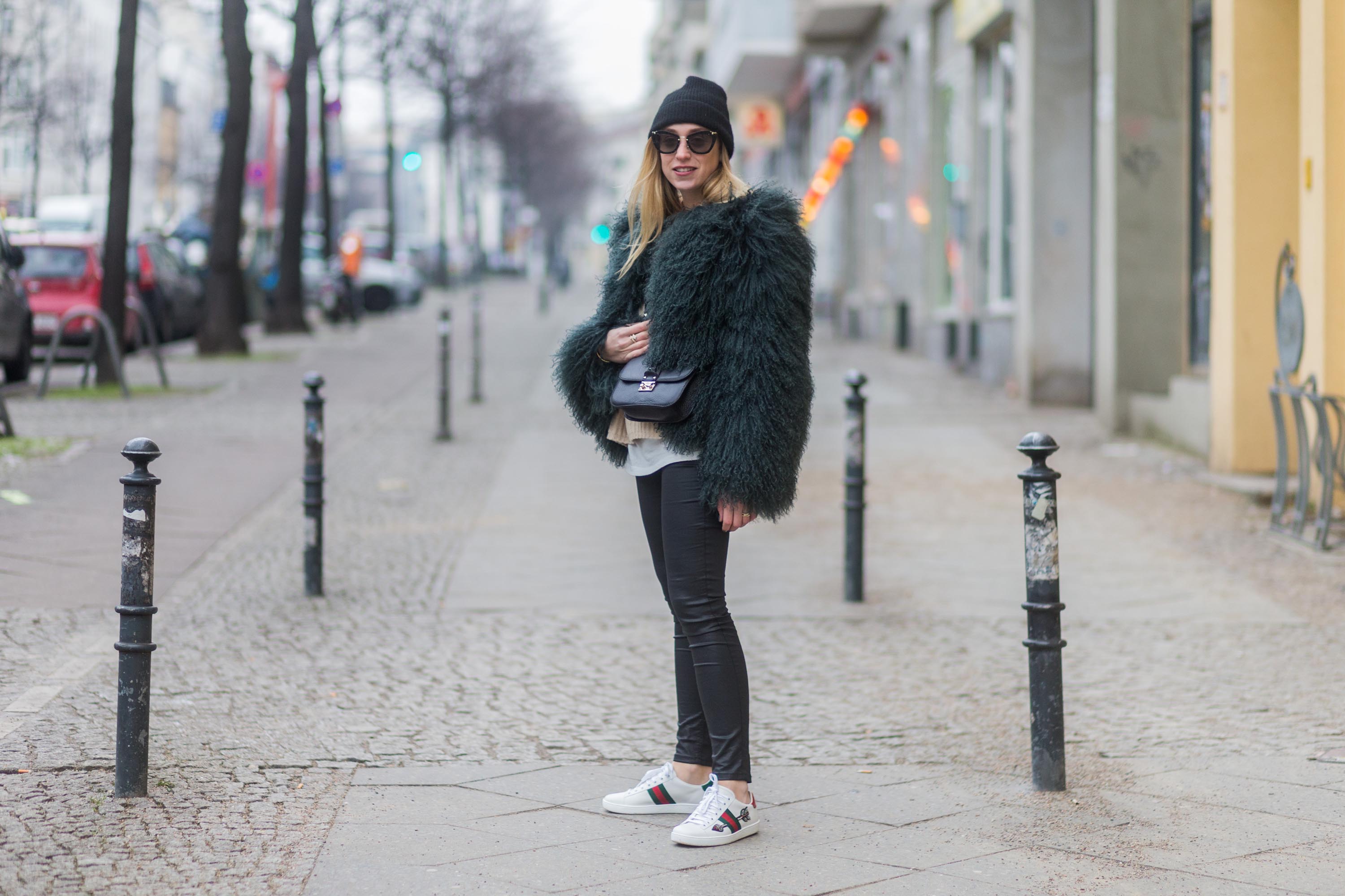 Sonia Lyson street style in Berlin