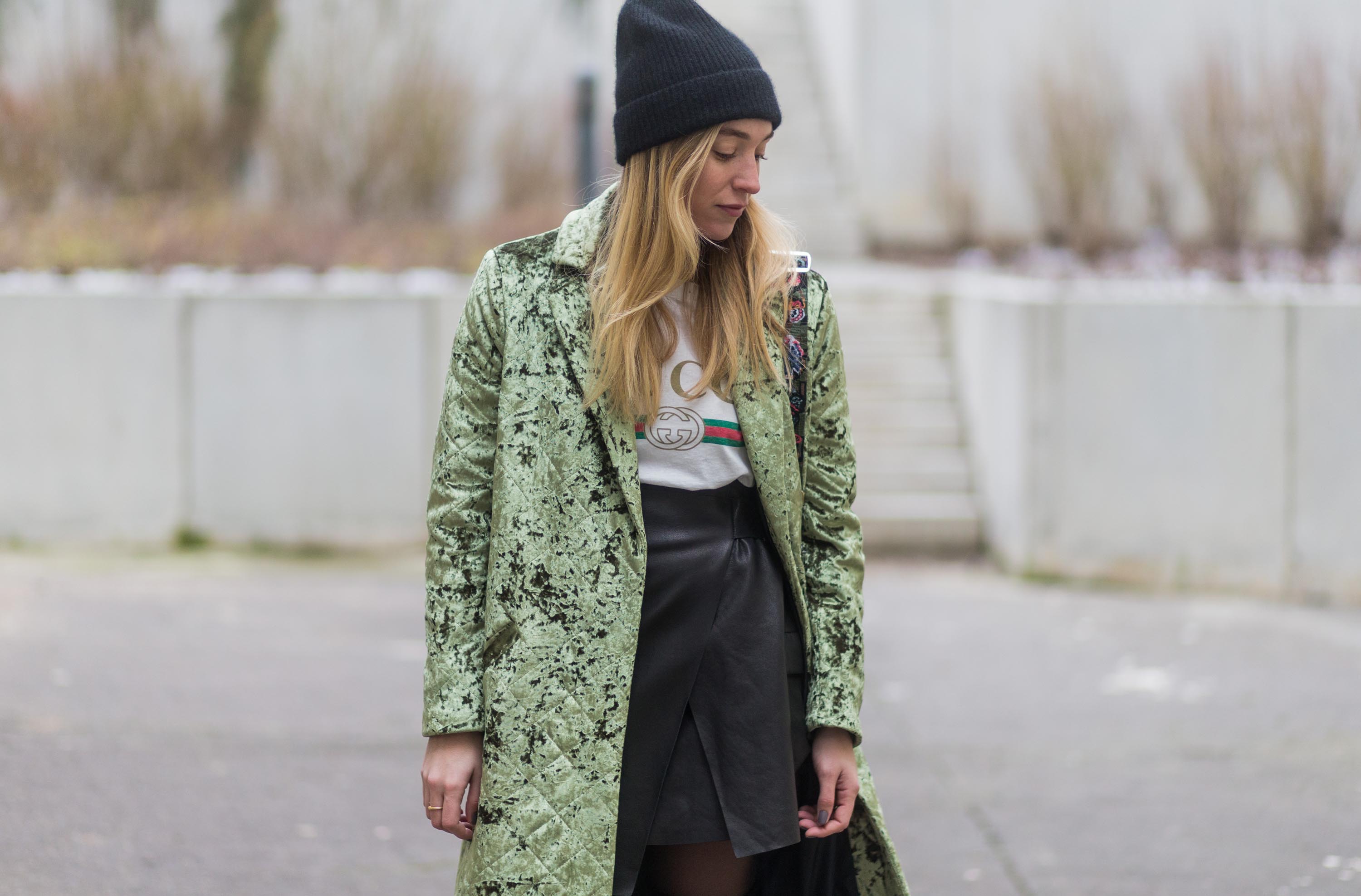 Sonia Lyson street style in Berlin