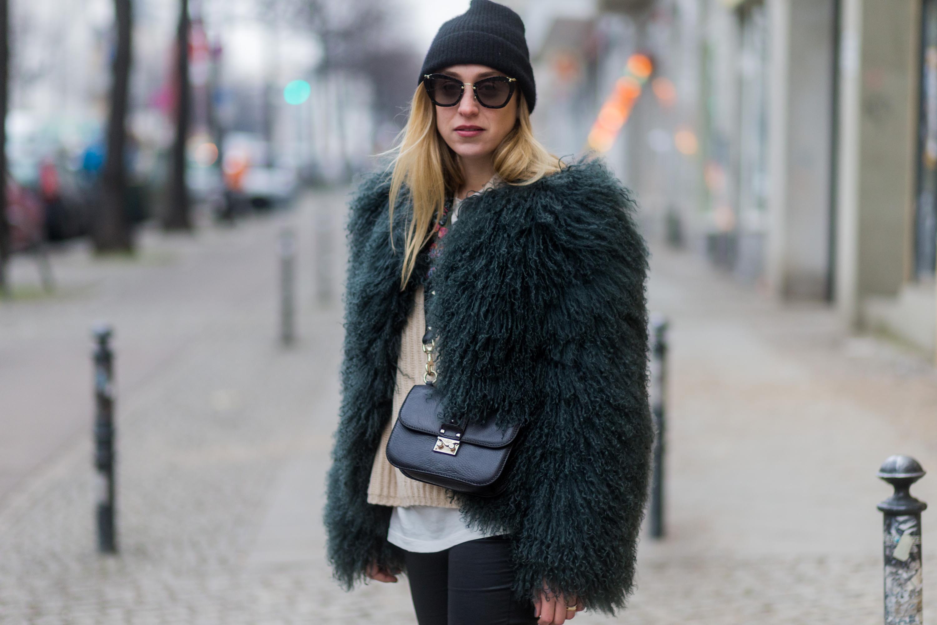 Sonia Lyson street style in Berlin