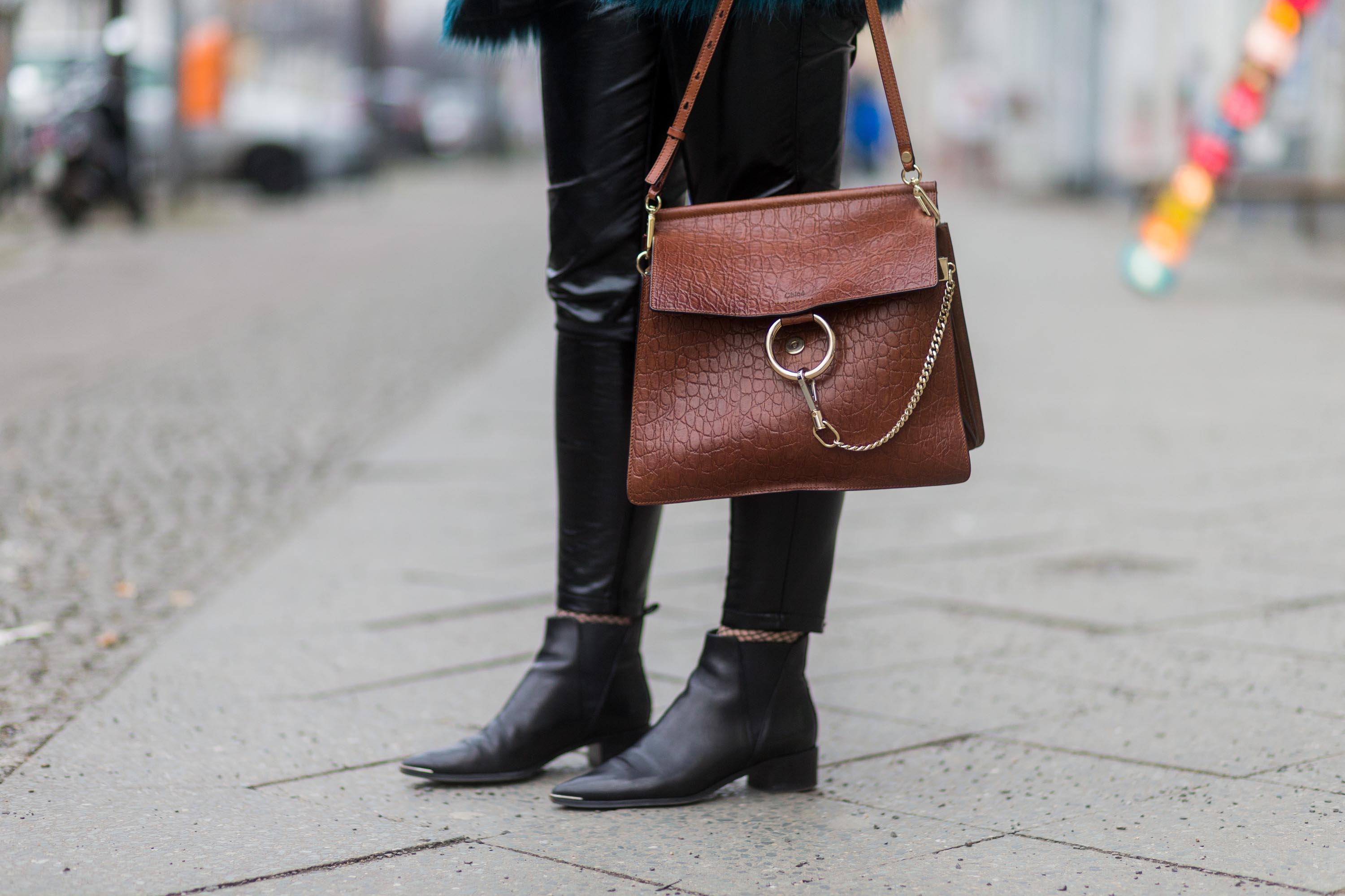 Veronique Sophie Schroeter street style in Berlin