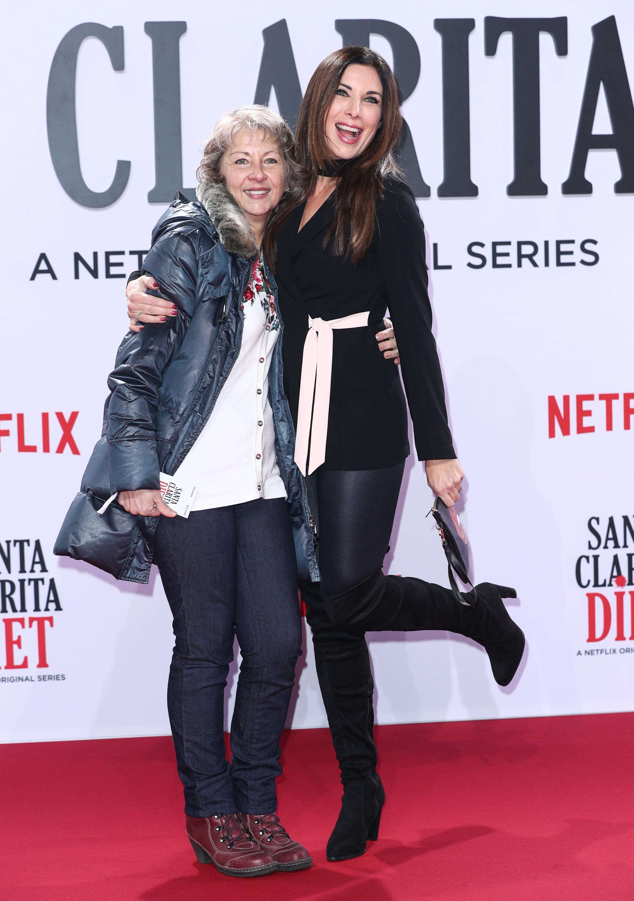 Alexandra Polzin arrives at the premiere of Netflix’s Santa Clarita Diet