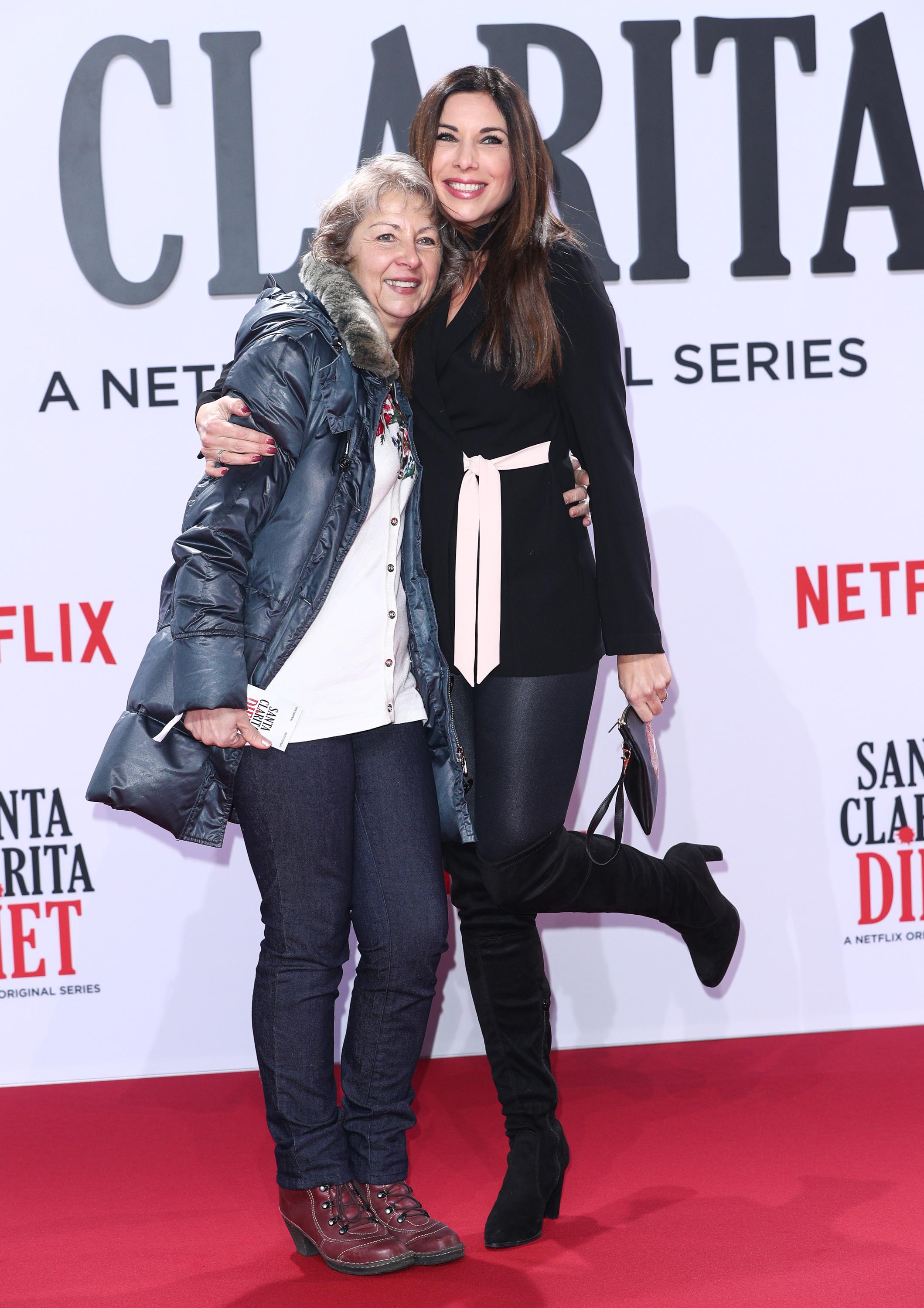 Alexandra Polzin arrives at the premiere of Netflix’s Santa Clarita Diet