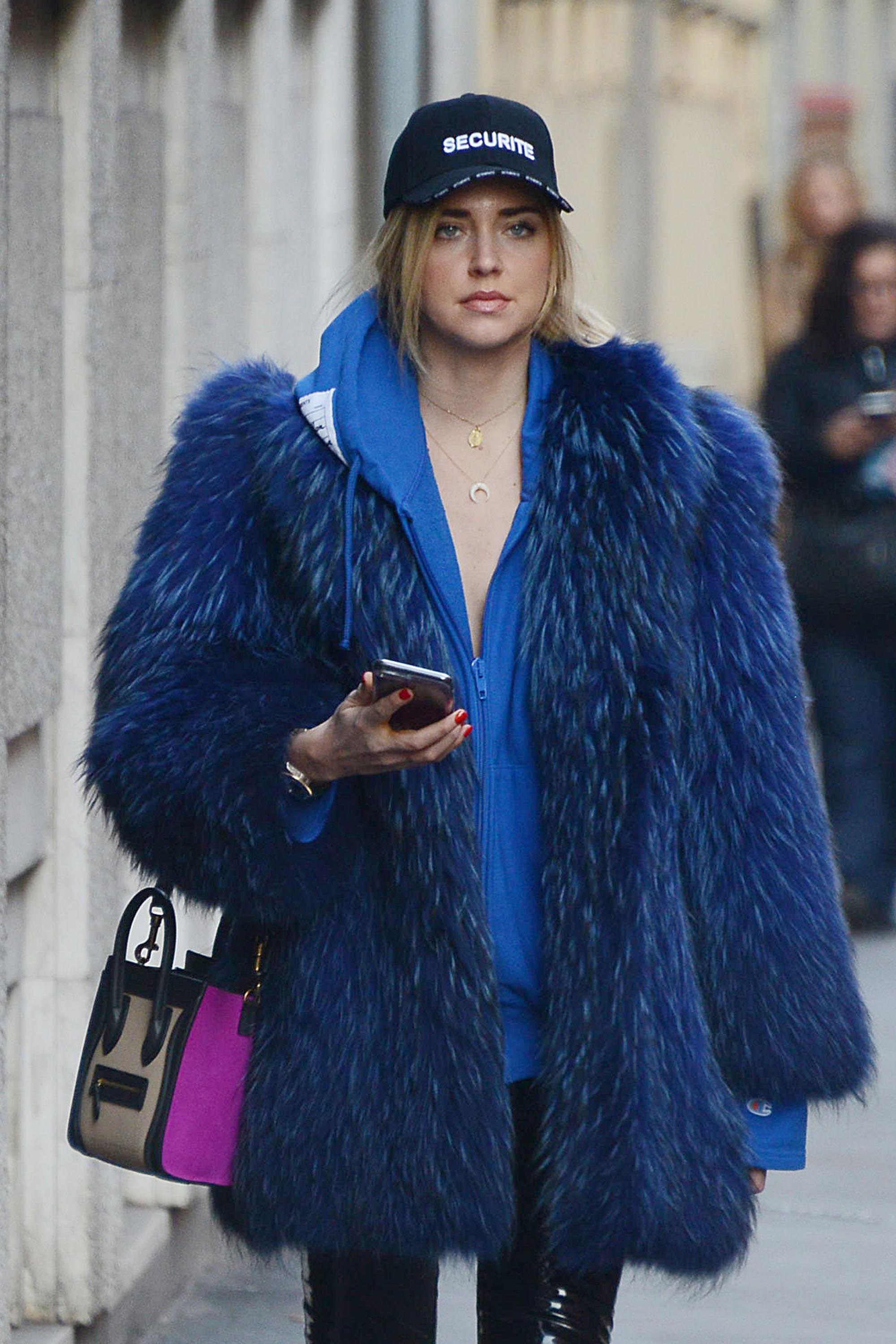 Chiara Ferragni street style in Milan