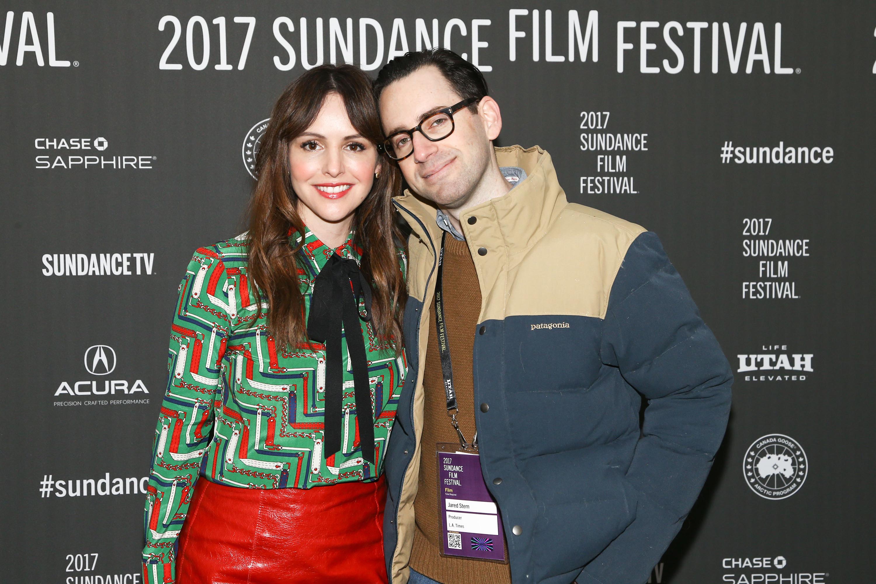 Michelle Morgan attends the LA Times premiere