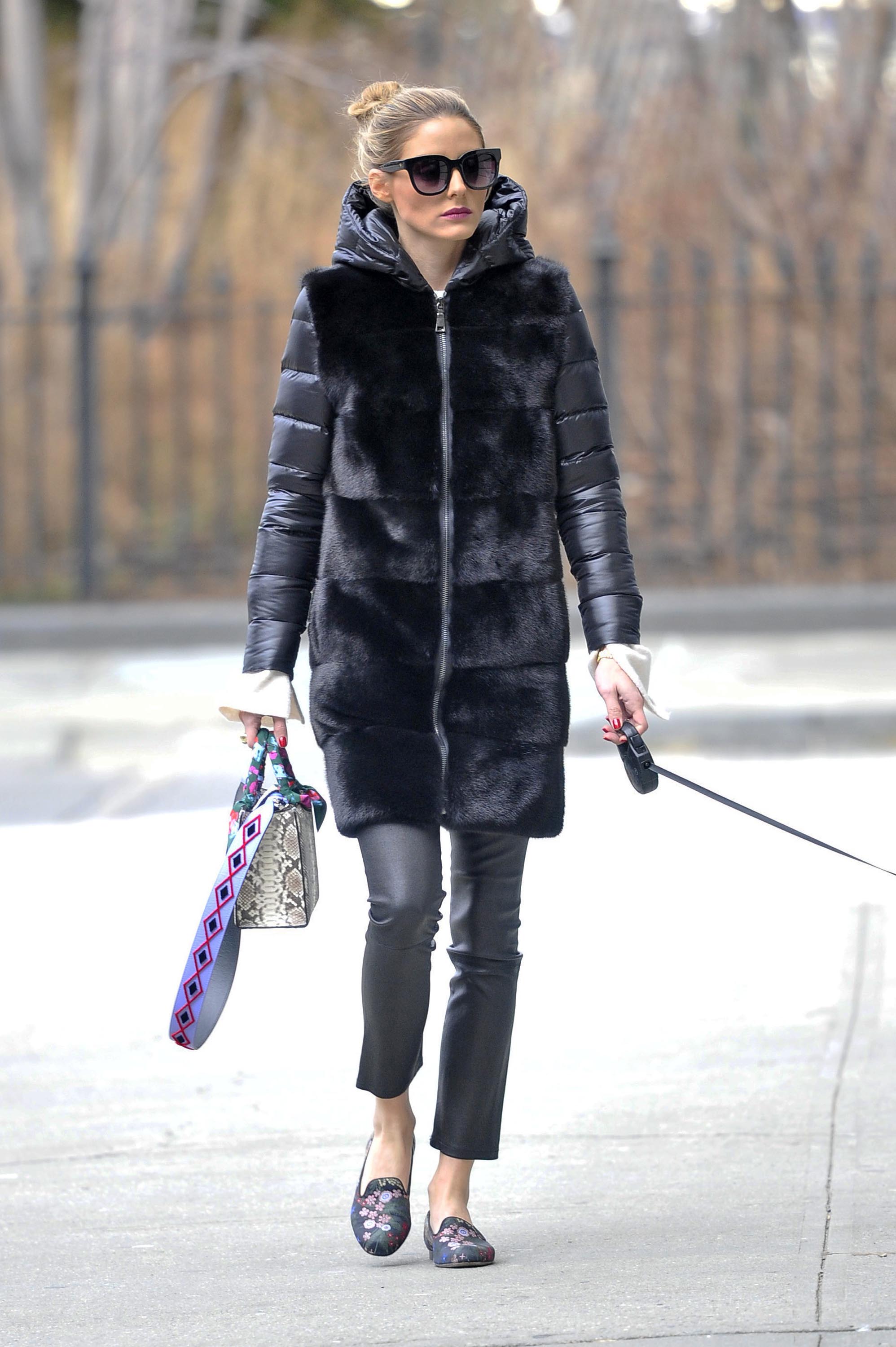 Olivia Palermo out in Brooklyn